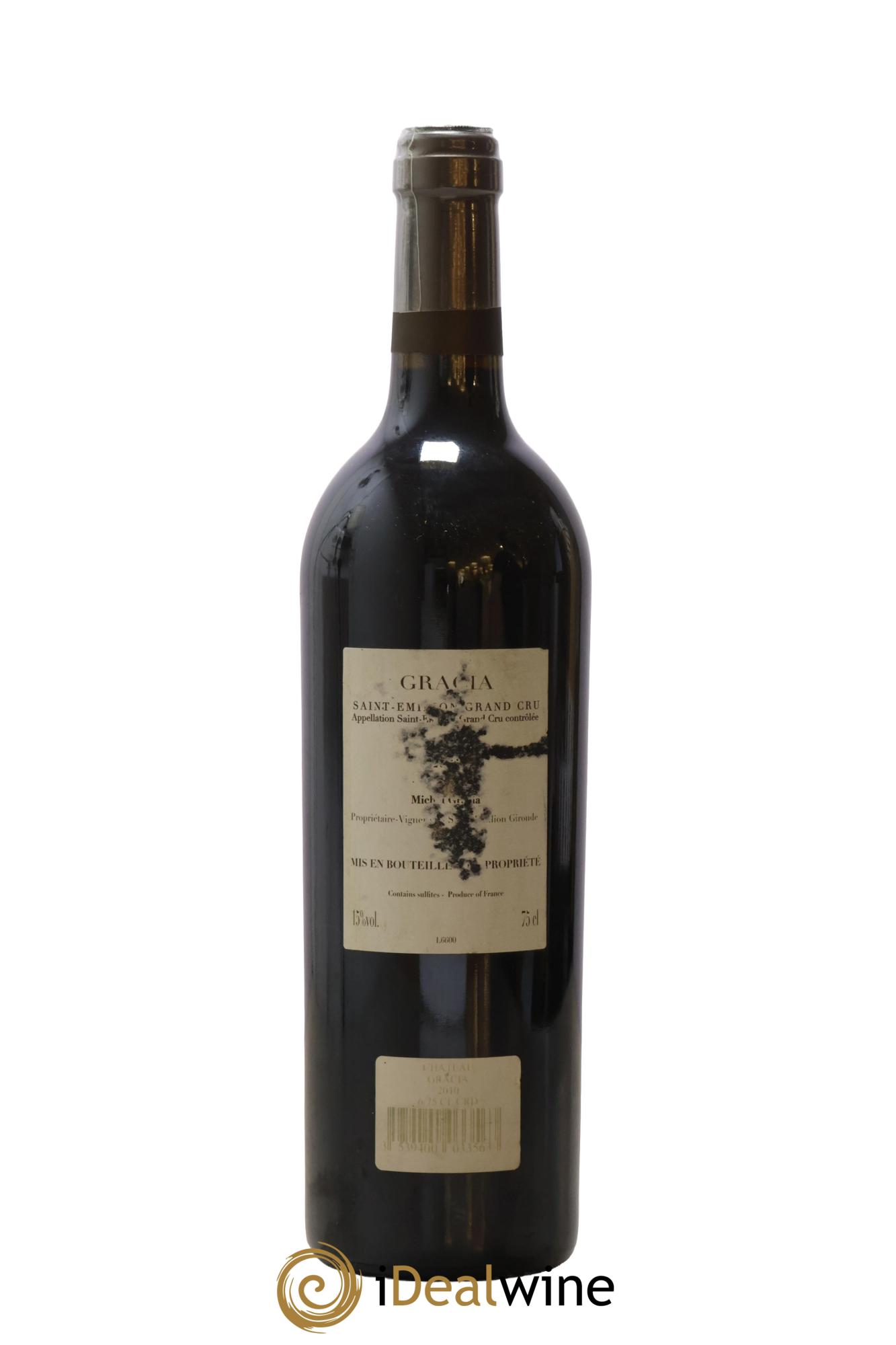 Château Gracia 2010 - Posten von 1 Flasche - 1