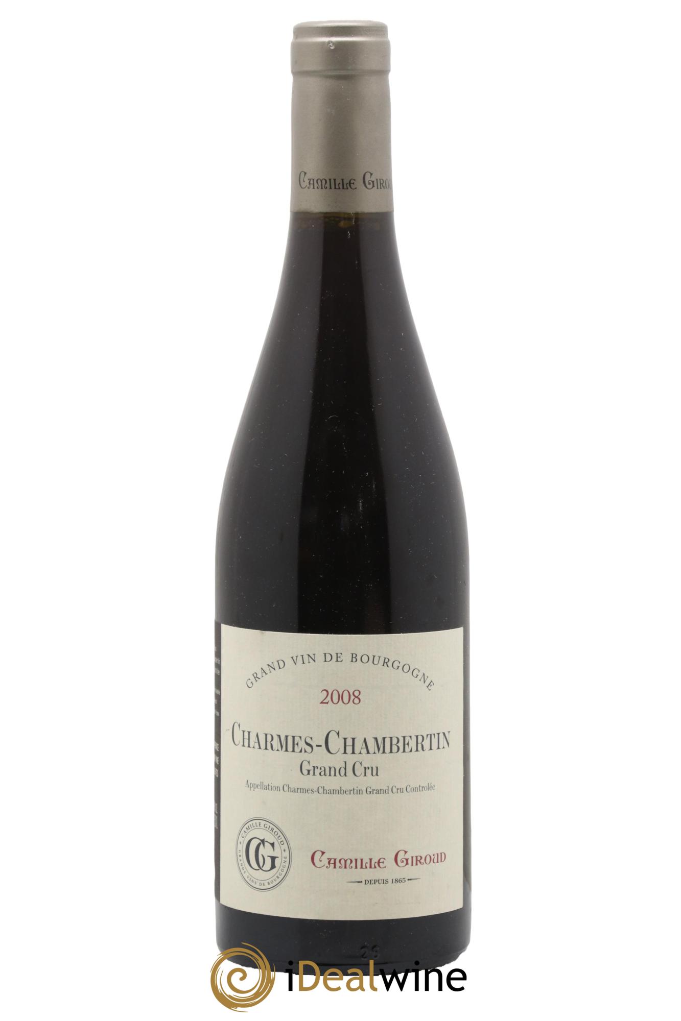 Charmes-Chambertin Grand Cru Camille Giroud (Domaine) 2008 - Lotto di 1 bottiglia - 0