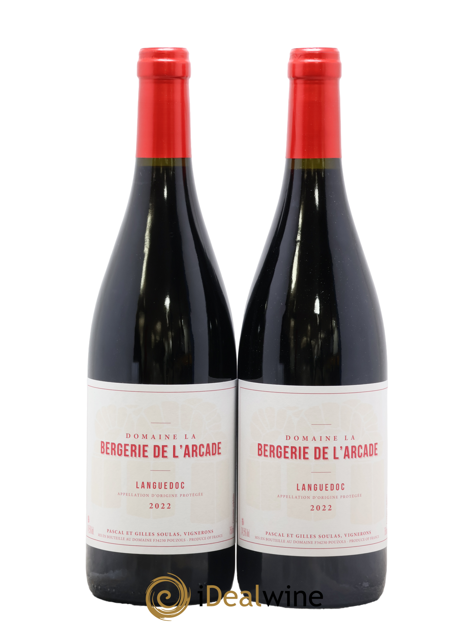 Languedoc La Bergerie de l'Arcade (Domaine) 2022 - Lote de 2 botellas - 0