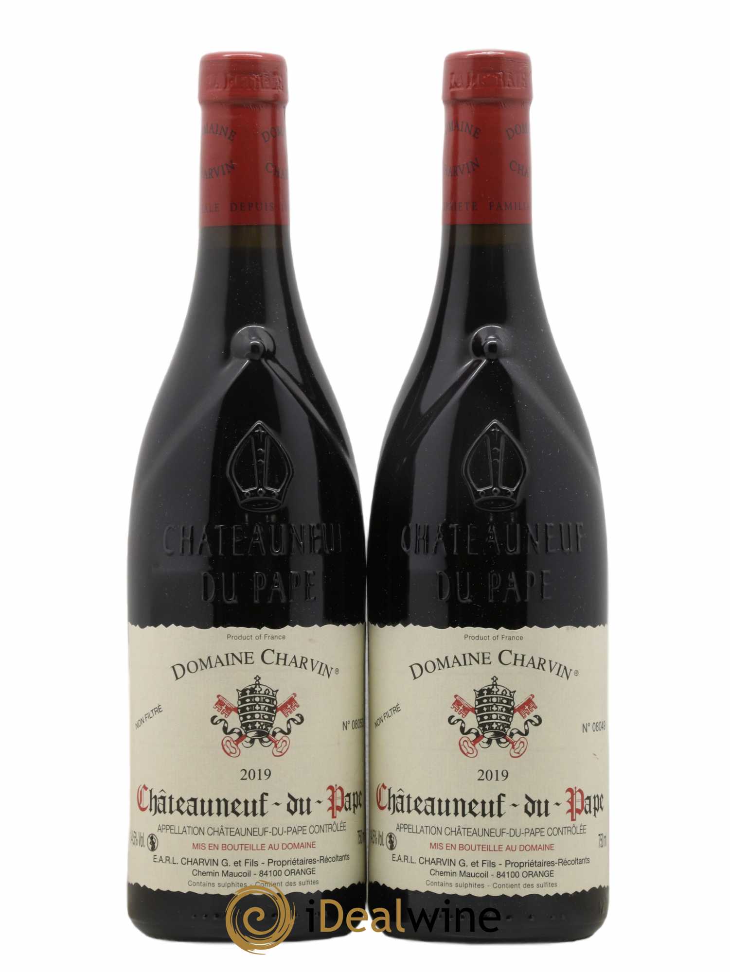 Châteauneuf-du-Pape Charvin (Domaine) 2019 - Lot de 2 bouteilles - 0