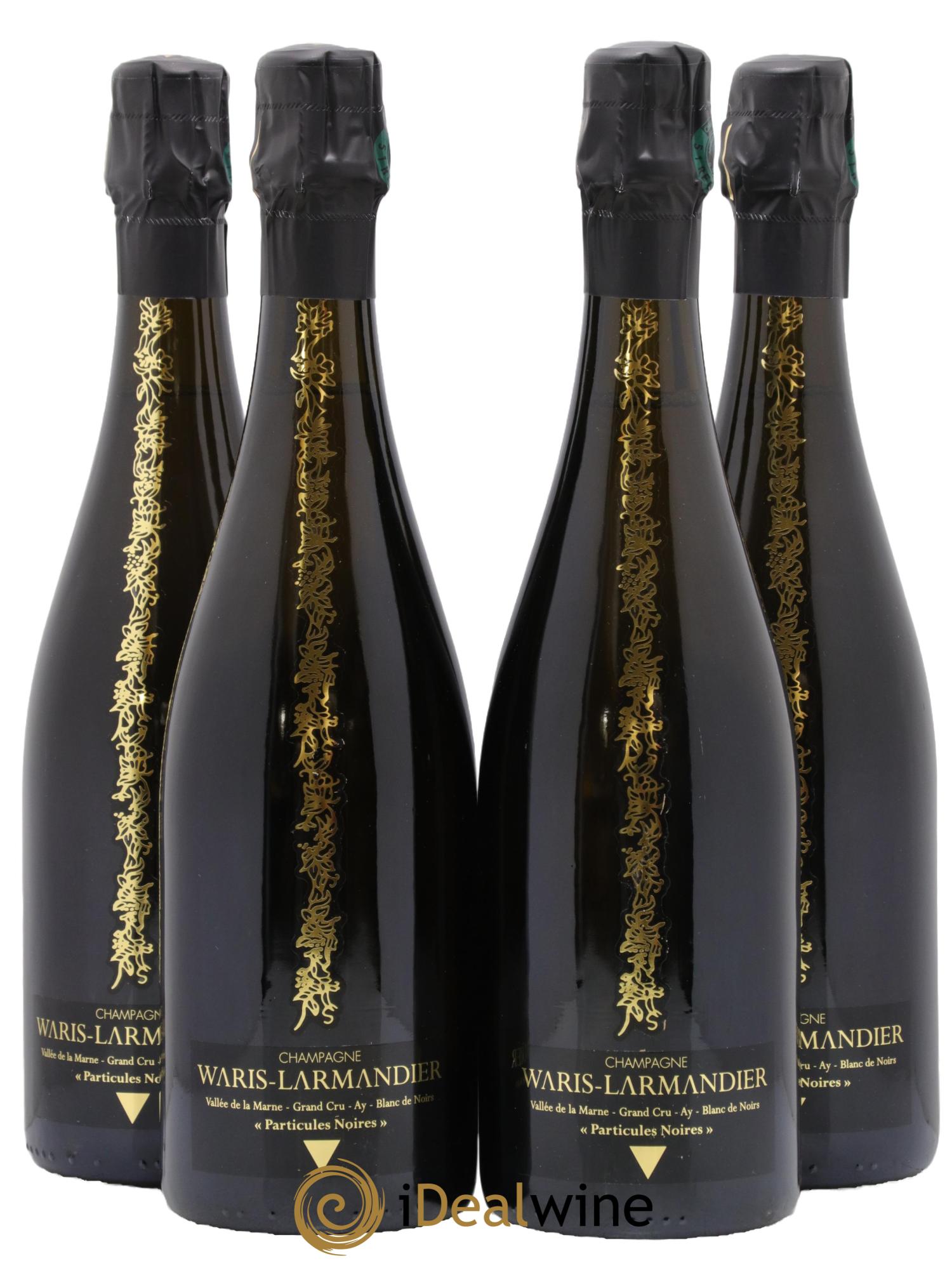 Champagne Particules Noires Blanc de Noirs Waris-Larmandier - Lotto di 4 bottiglie - 0