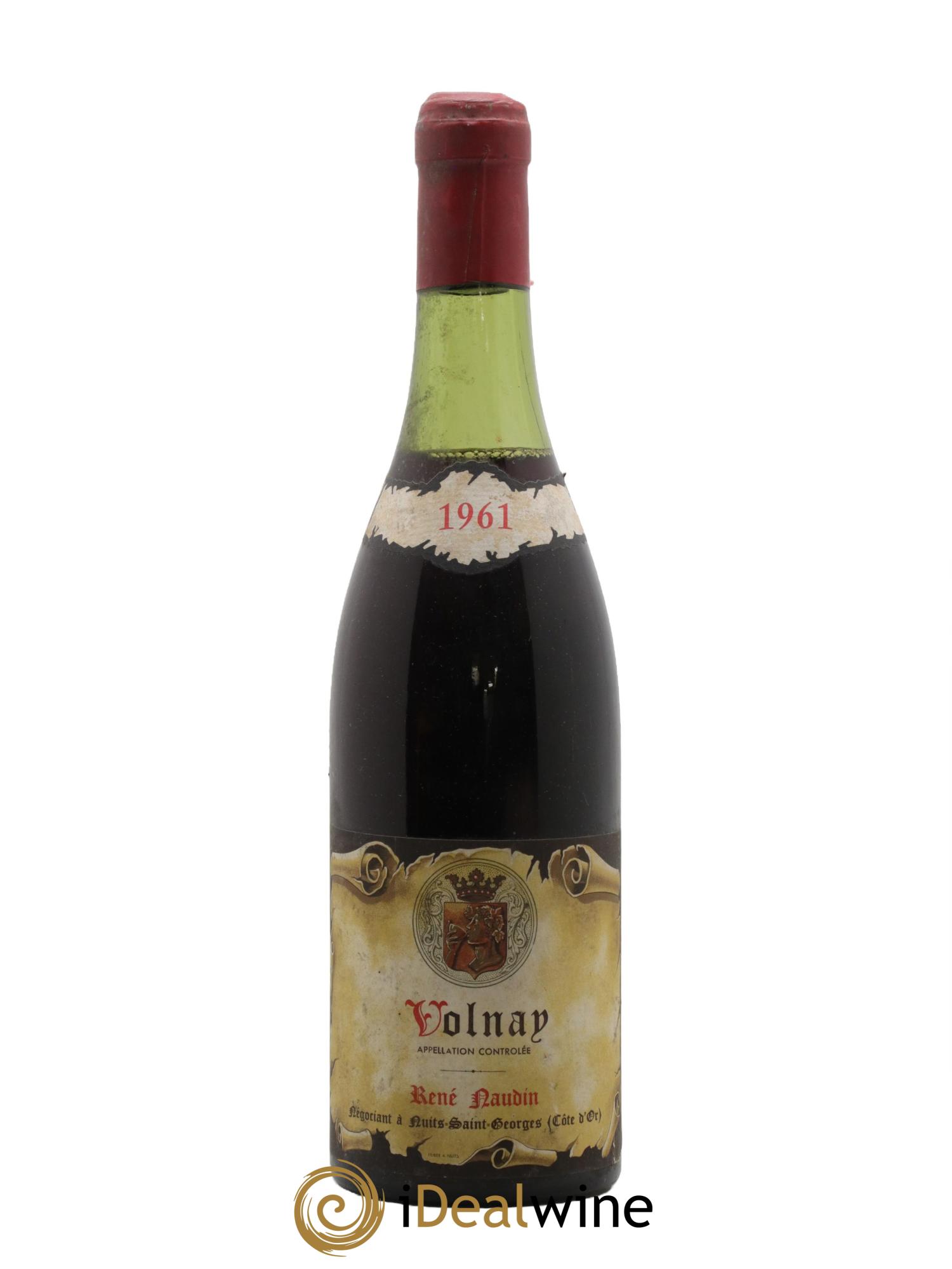 Volnay René Naudin 1961 - Posten von 1 Flasche - 0