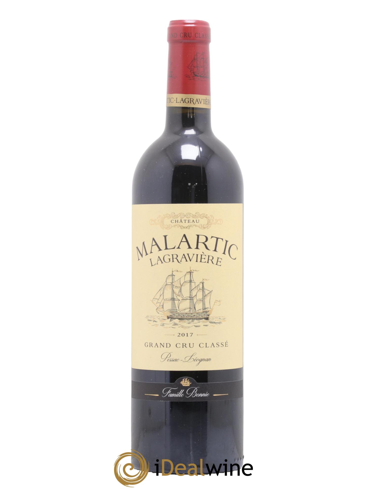 Château Malartic-Lagravière Cru Classé de Graves 2017 - Lot de 1 bouteille - 0