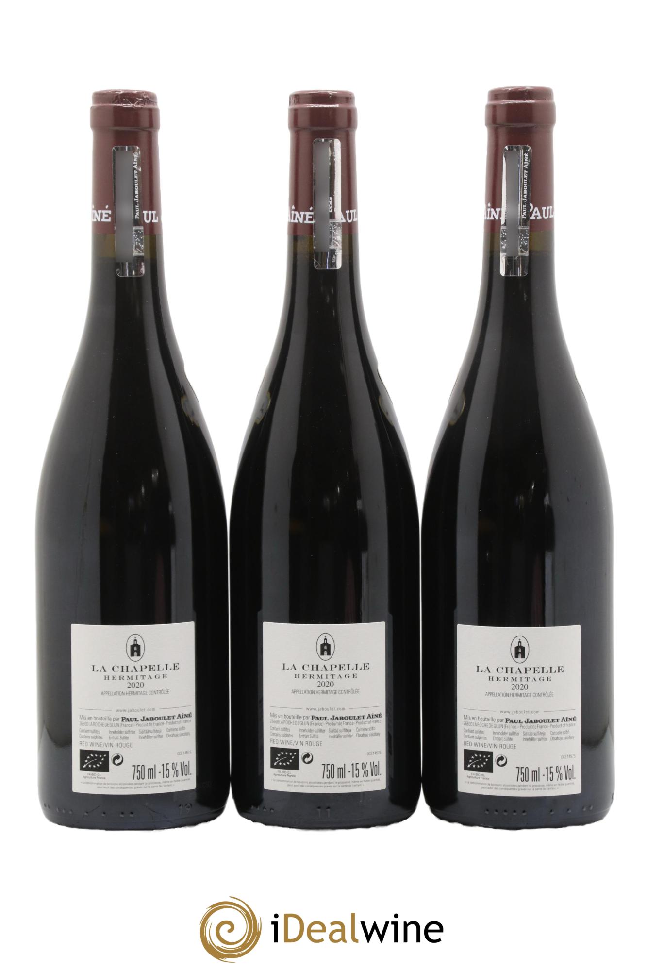 Hermitage La Chapelle Paul Jaboulet Ainé 2020 - Posten von 6 Flaschen - 4