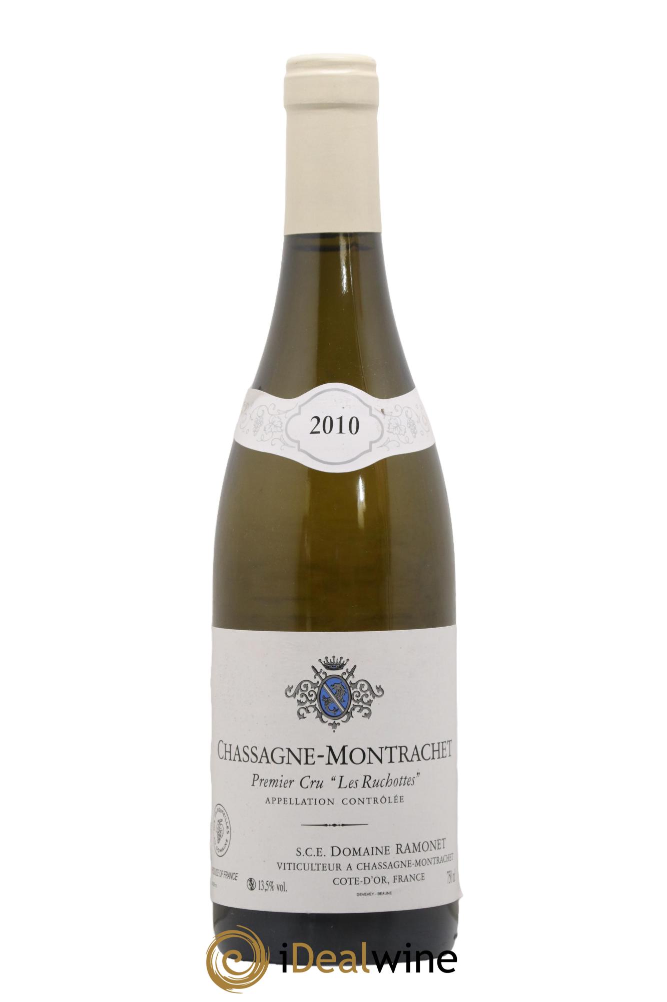 Chassagne-Montrachet 1er Cru Les Ruchottes Ramonet (Domaine) 2010 - Posten von 1 Flasche - 0