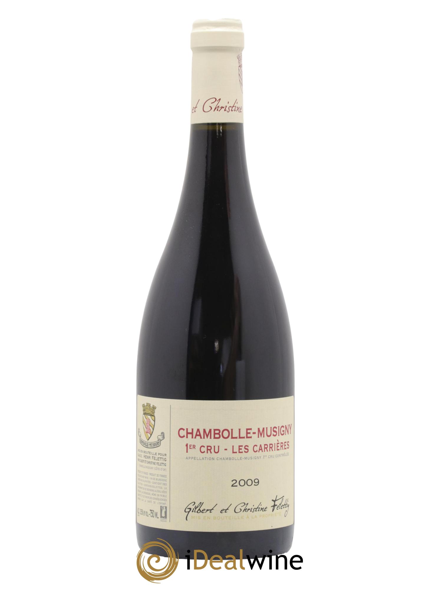 Chambolle-Musigny 1er Cru Les Carrières Felettig (Domaine) 2009 - Lot de 1 bouteille - 0