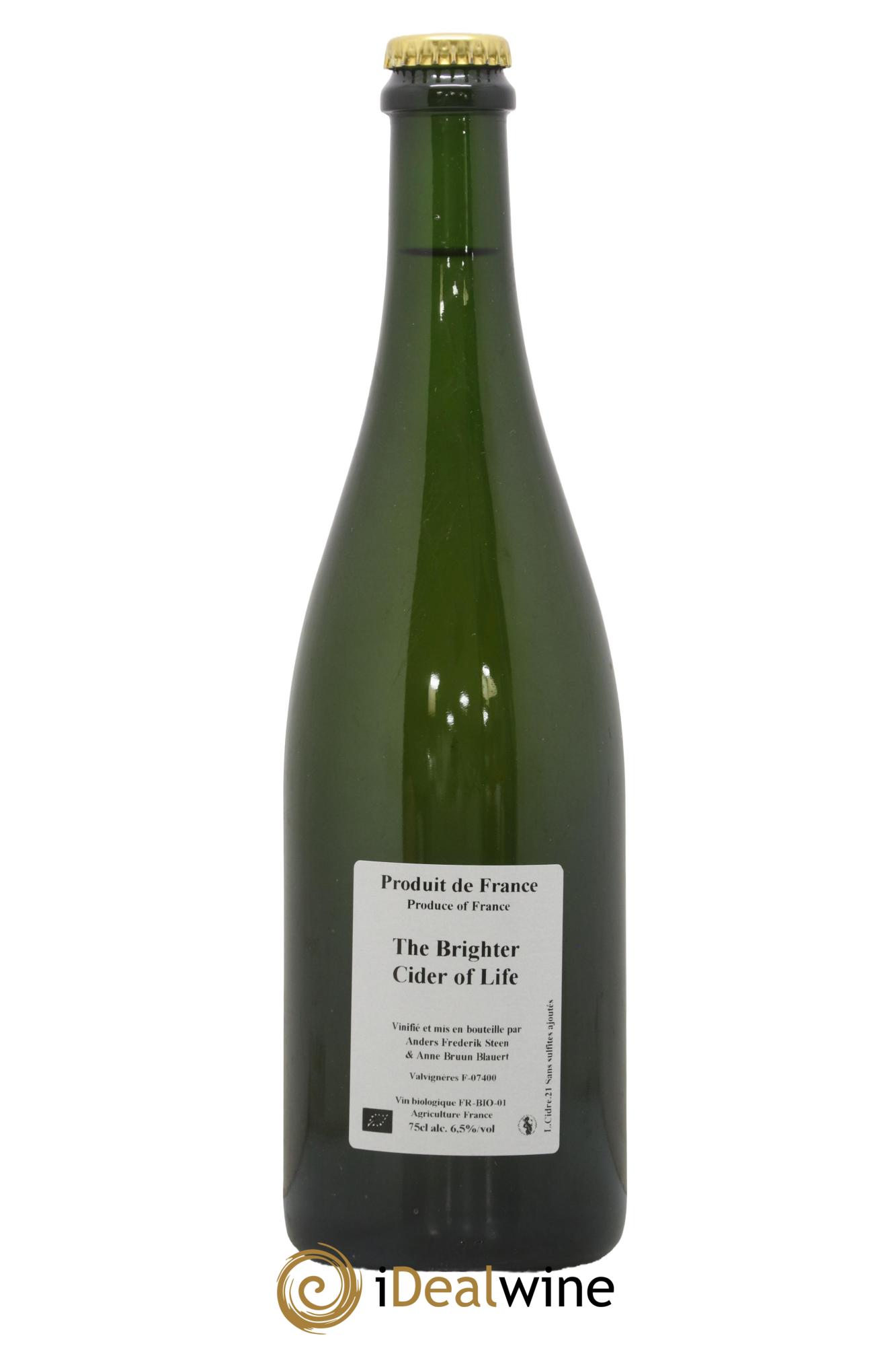 Cidre The Brighter Cider Of Life Steen Blauert - Lot de 1 bouteille - 0