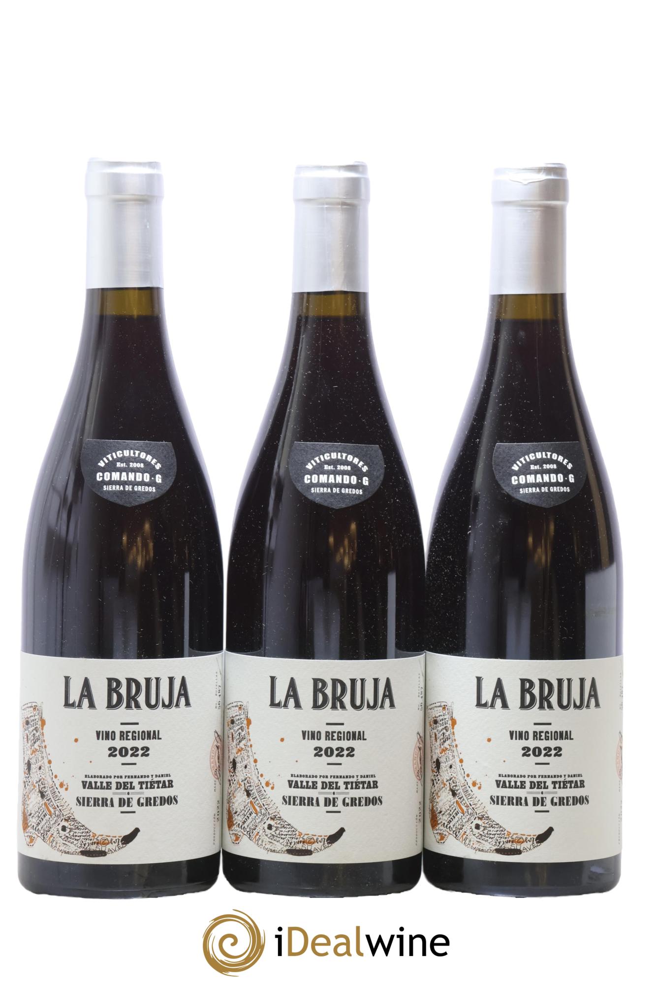 Vinos de Madrid DO Comando G La Bruja de Rozas 2022 - Lot of 3 bottles - 0