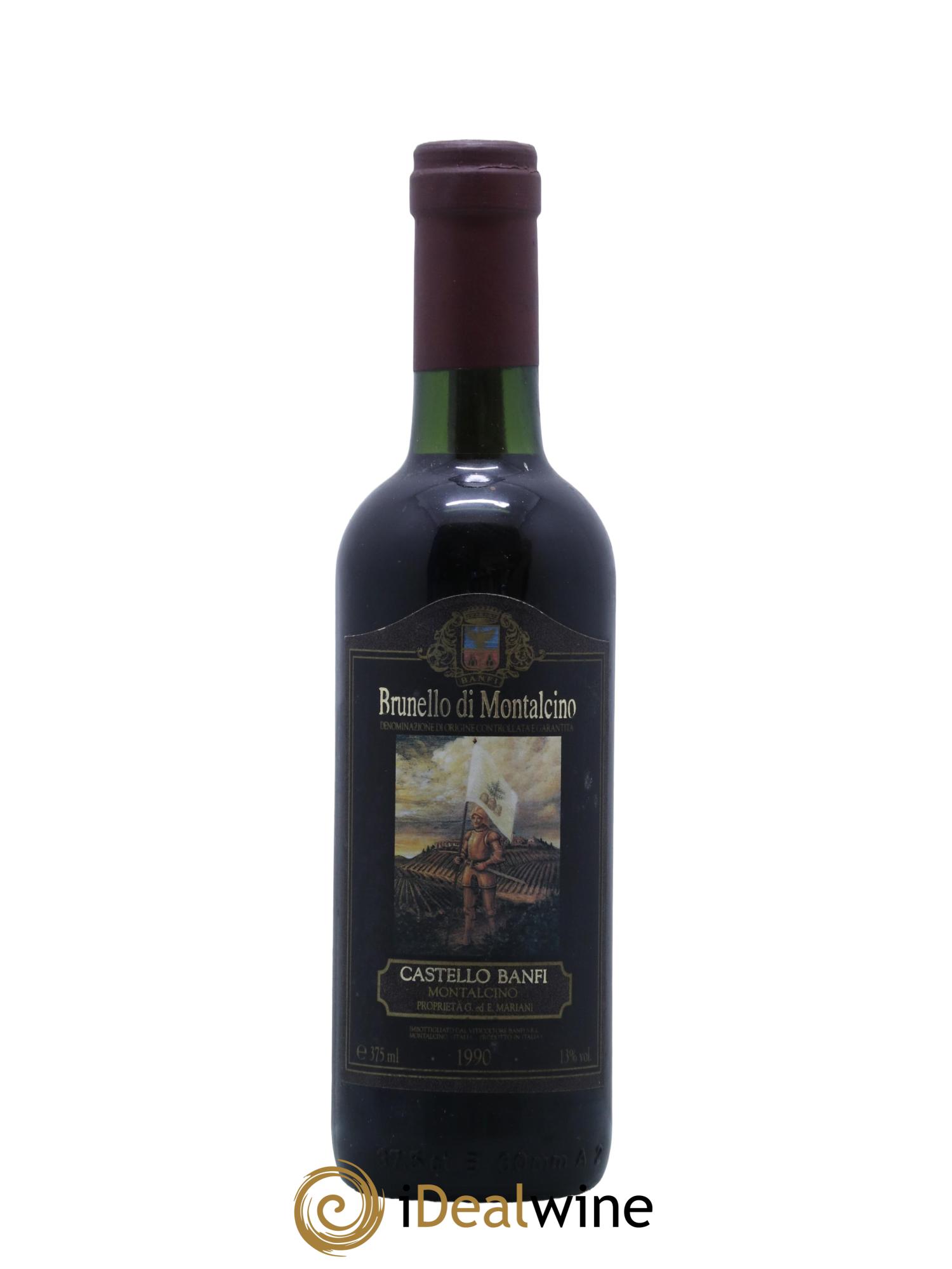Brunello di Montalcino Castello Banfi 1990 - Lot de 1 demi bouteille - 0