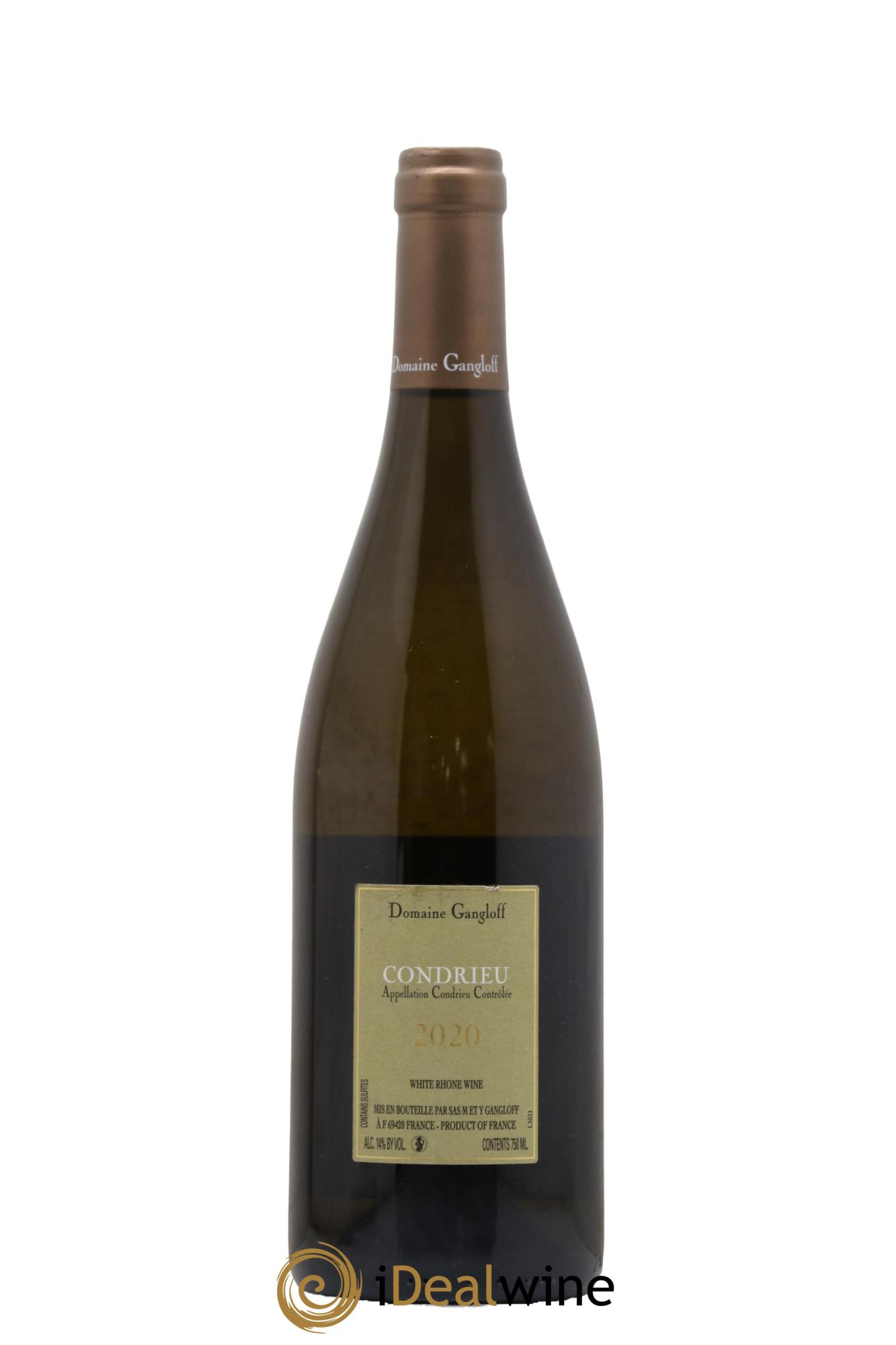 Condrieu Domaine Gangloff (Domaine) 2020 - Lot de 1 bouteille - 1