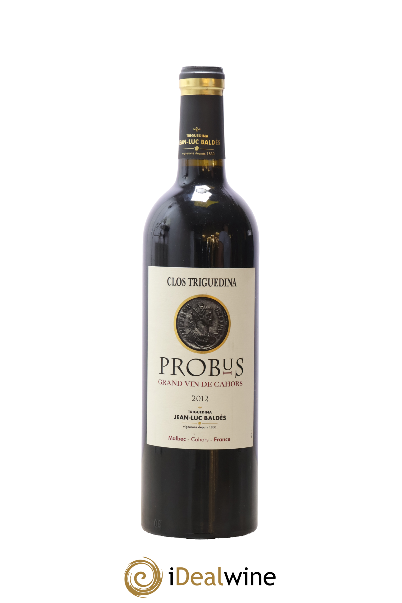 Cahors Clos Triguedina Probus Jean-Luc Baldès 2012 - Lot de 1 bouteille - 0