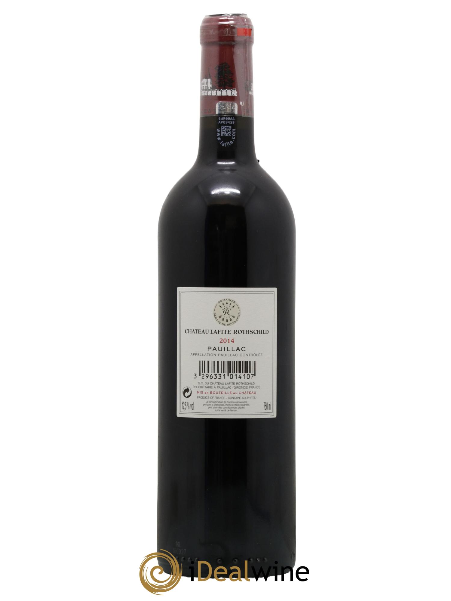 Château Lafite Rothschild 1er Grand Cru Classé 2014 - Lotto di 1 bottiglia - 2