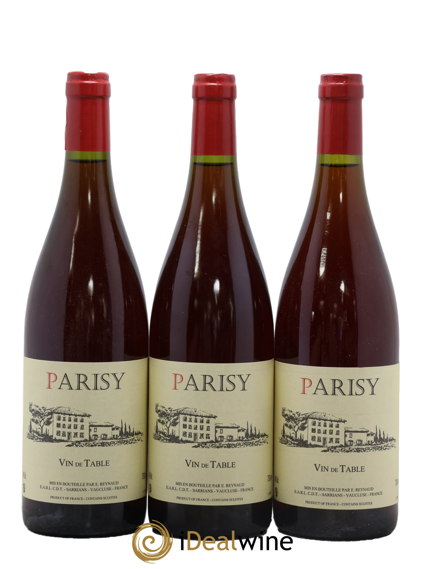 Vin de Table Parisy Emmanuel Reynaud 2019 - Posten von 3 Flaschen - 0