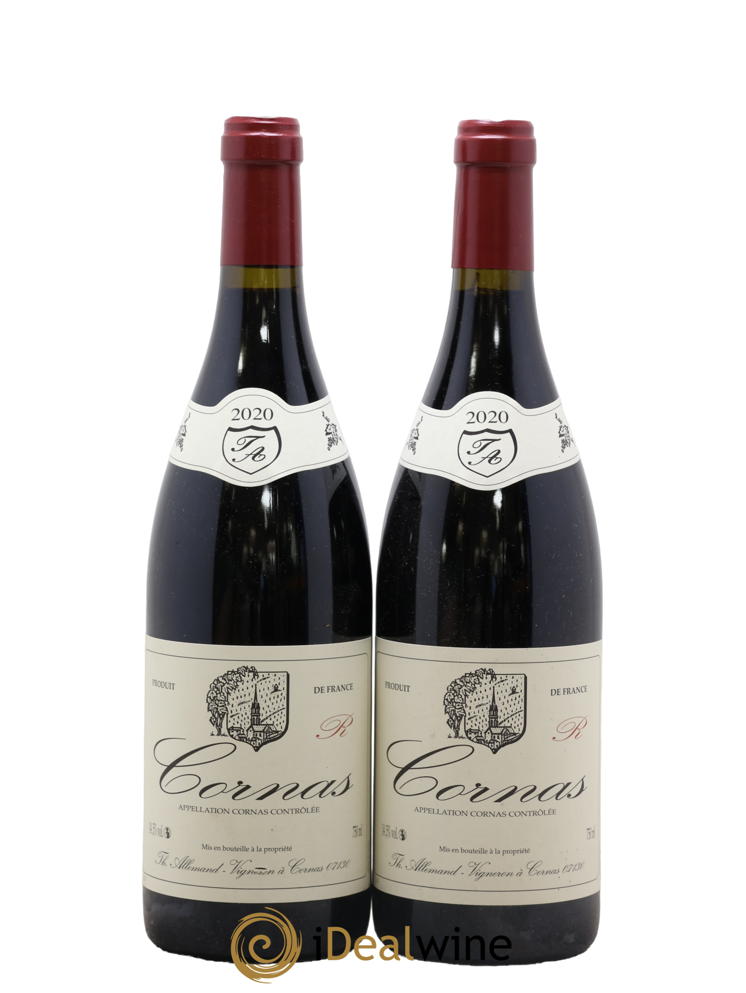 Cornas Reynard Thierry Allemand 2020 - Lotto di 2 bottiglie - 0