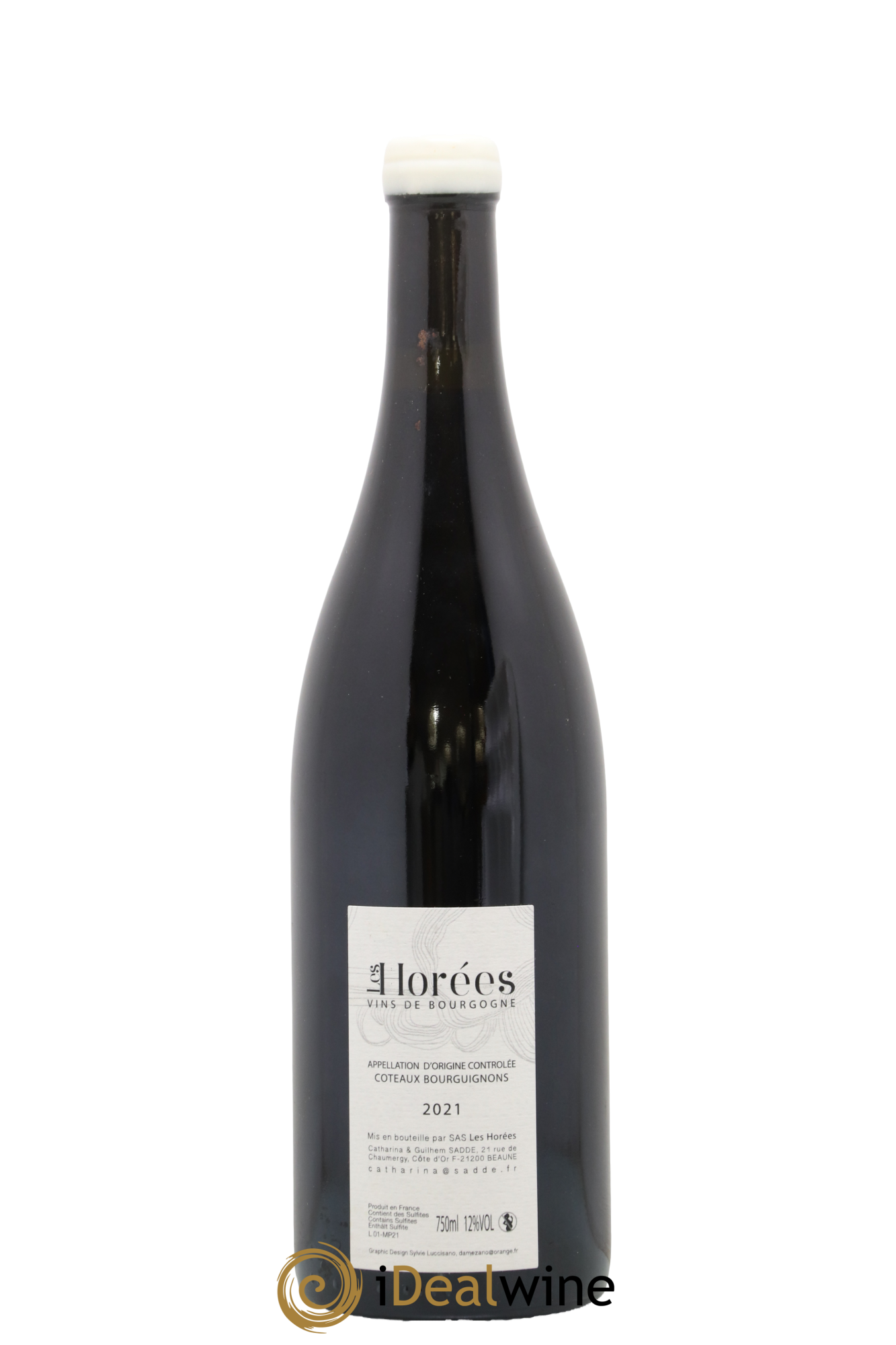Coteaux Bourguignons Mon Poulain Les Horées 2021 - Lot de 1 bouteille - 1