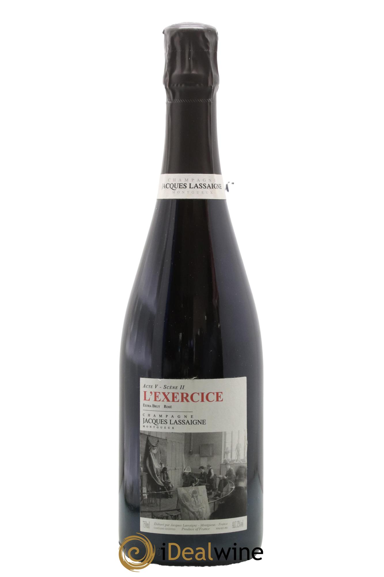 Champagne - L'Exercice Emmanuel Lassaigne Maison Jacques Lassaigne - Lot de 1 bouteille - 0