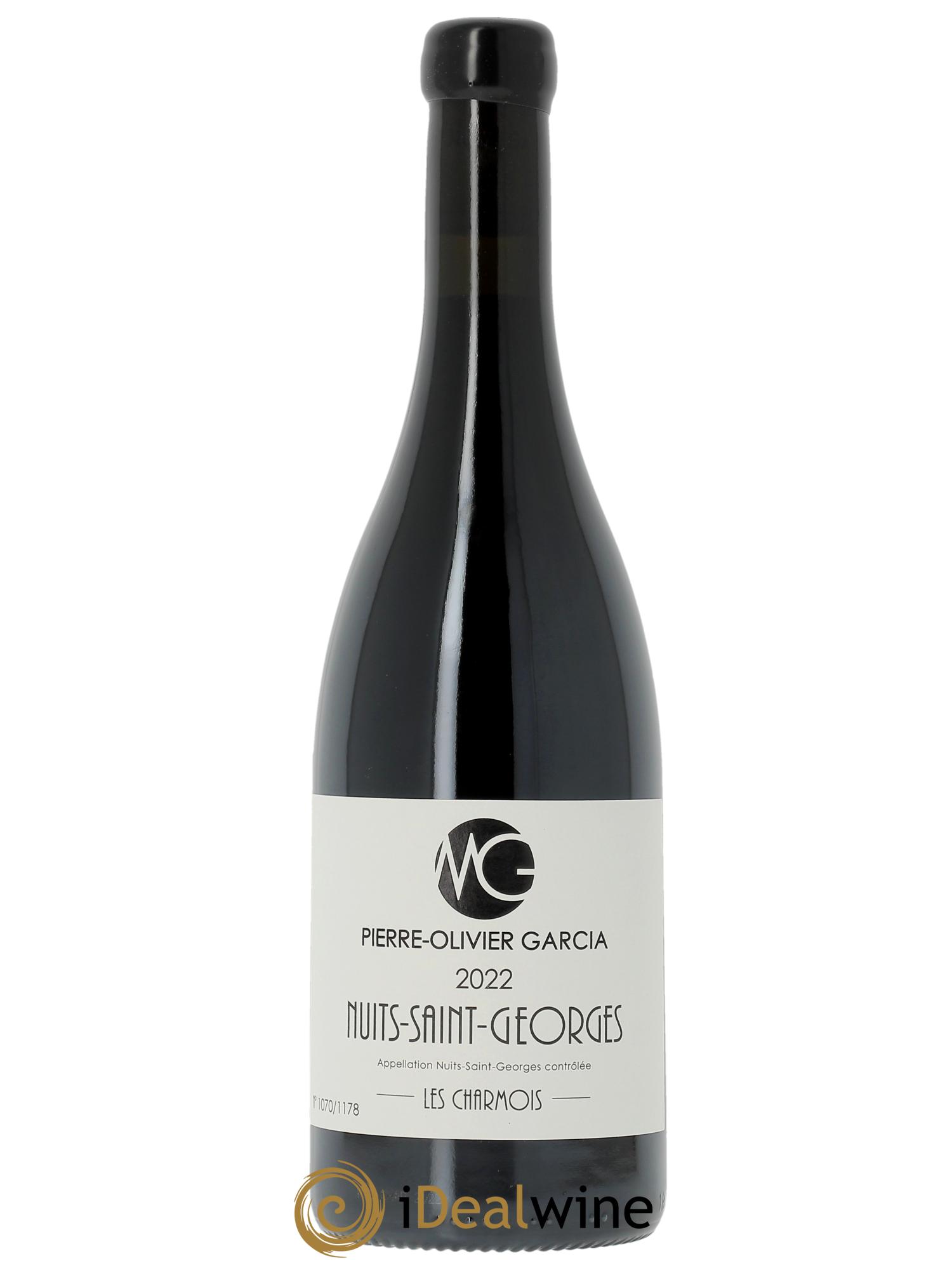 Nuits-Saint-Georges Les Charmois Moron Garcia 2022 - Lot of 1 bottle - 0