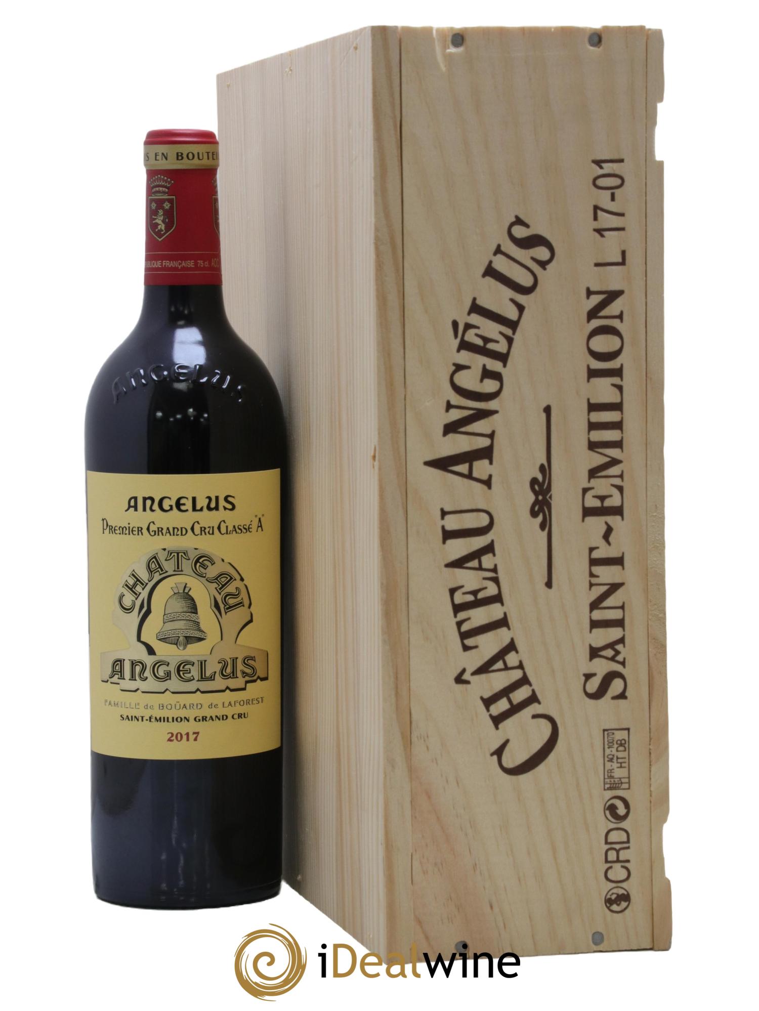 Château Angélus 1er Grand Cru Classé A 2017 - Lot of 3 bottles - 2