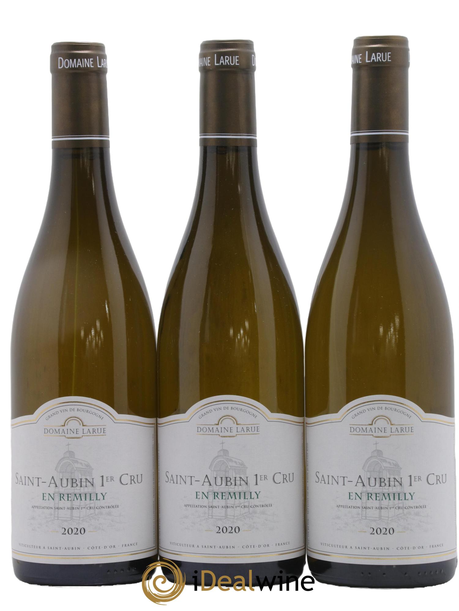Saint-Aubin 1er Cru En Remilly Larue (Domaine) En Remilly Domaine Larue 2020 - Posten von 3 Flaschen - 0