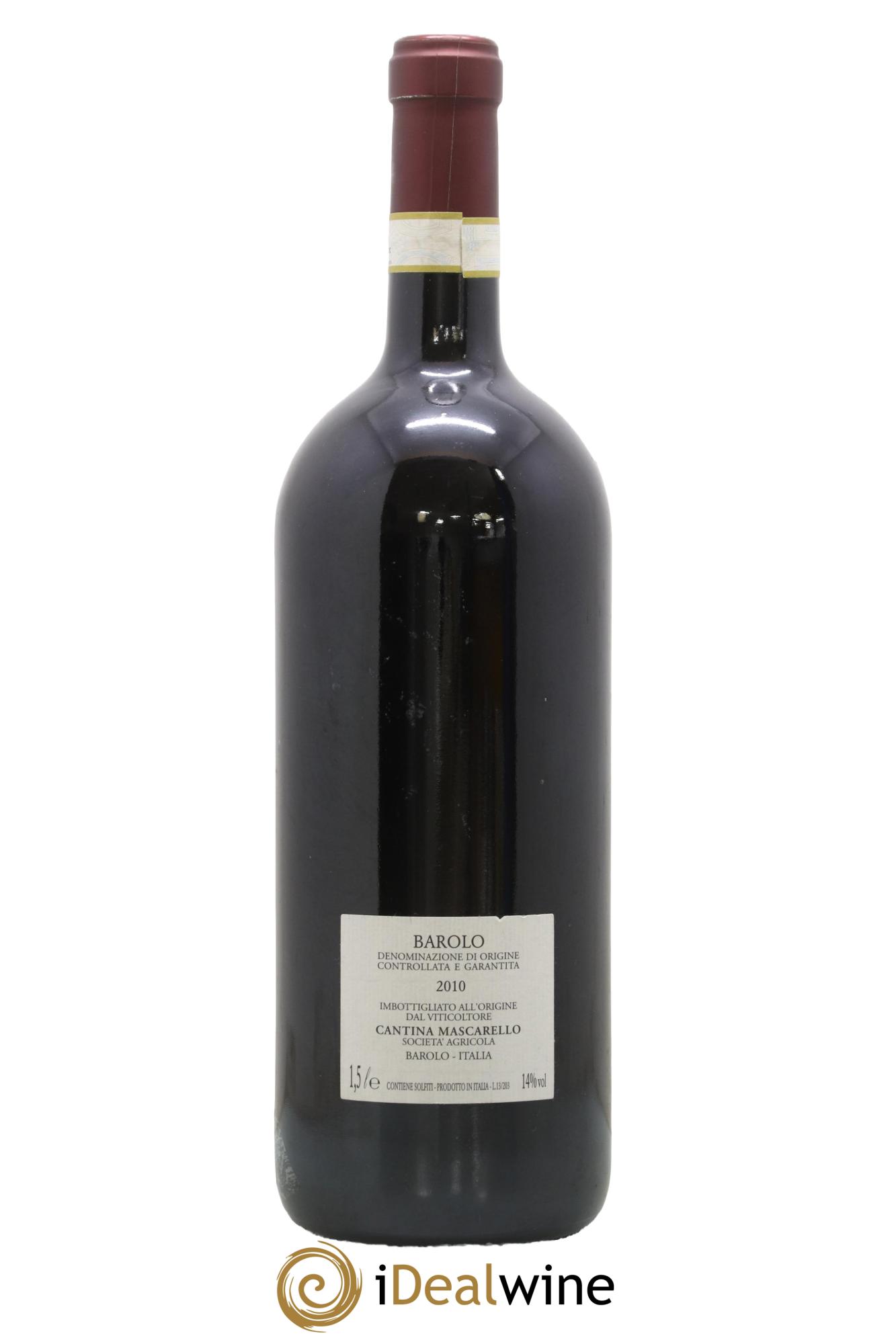 Barolo DOCG Artist Label Bartolo Mascarello 2010 - Lot de 1 magnum - 1