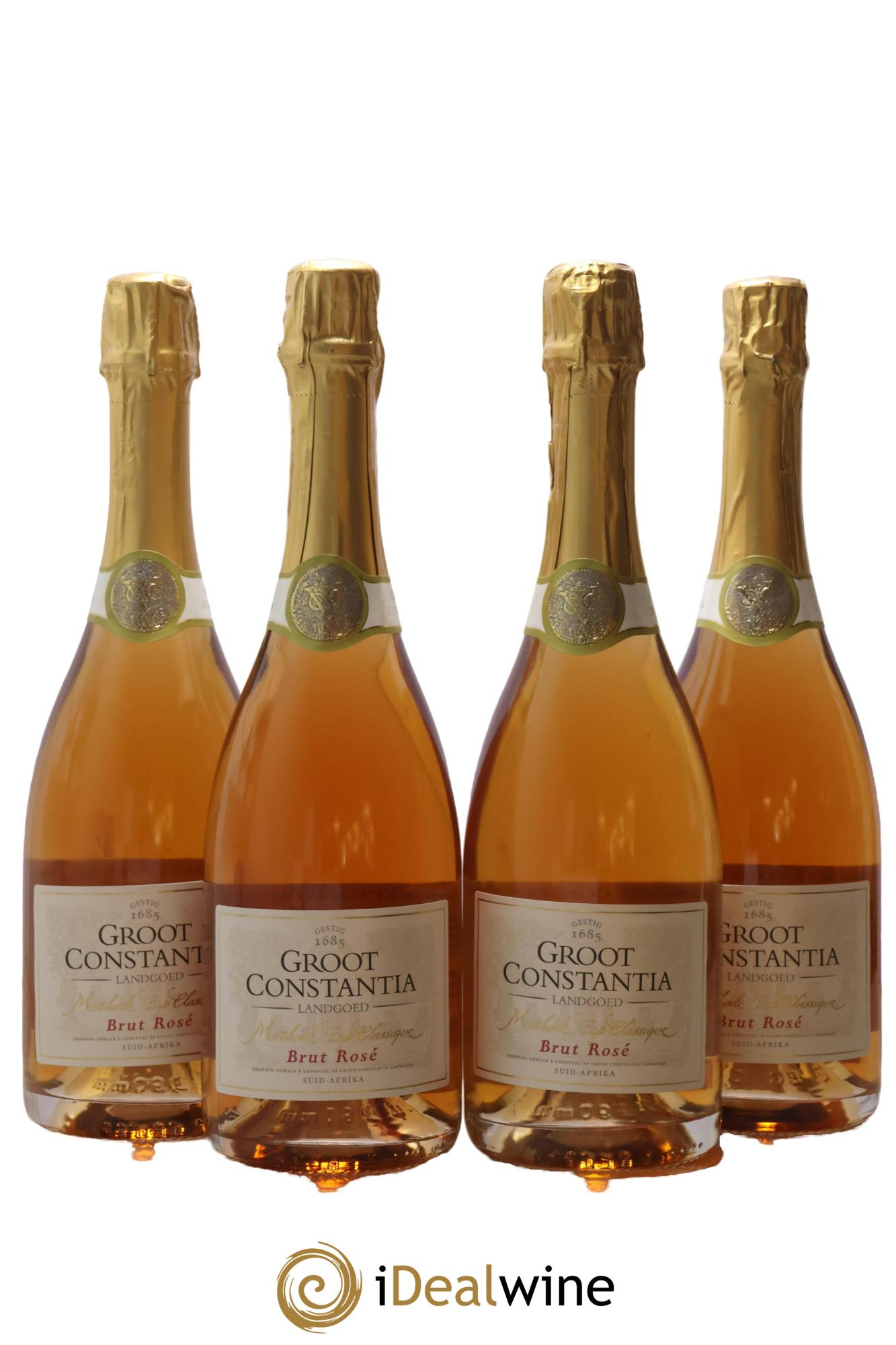 Afrique du Sud Méthode Cap Classique Brut Groot Constantia - Lot de 4 bouteilles - 0