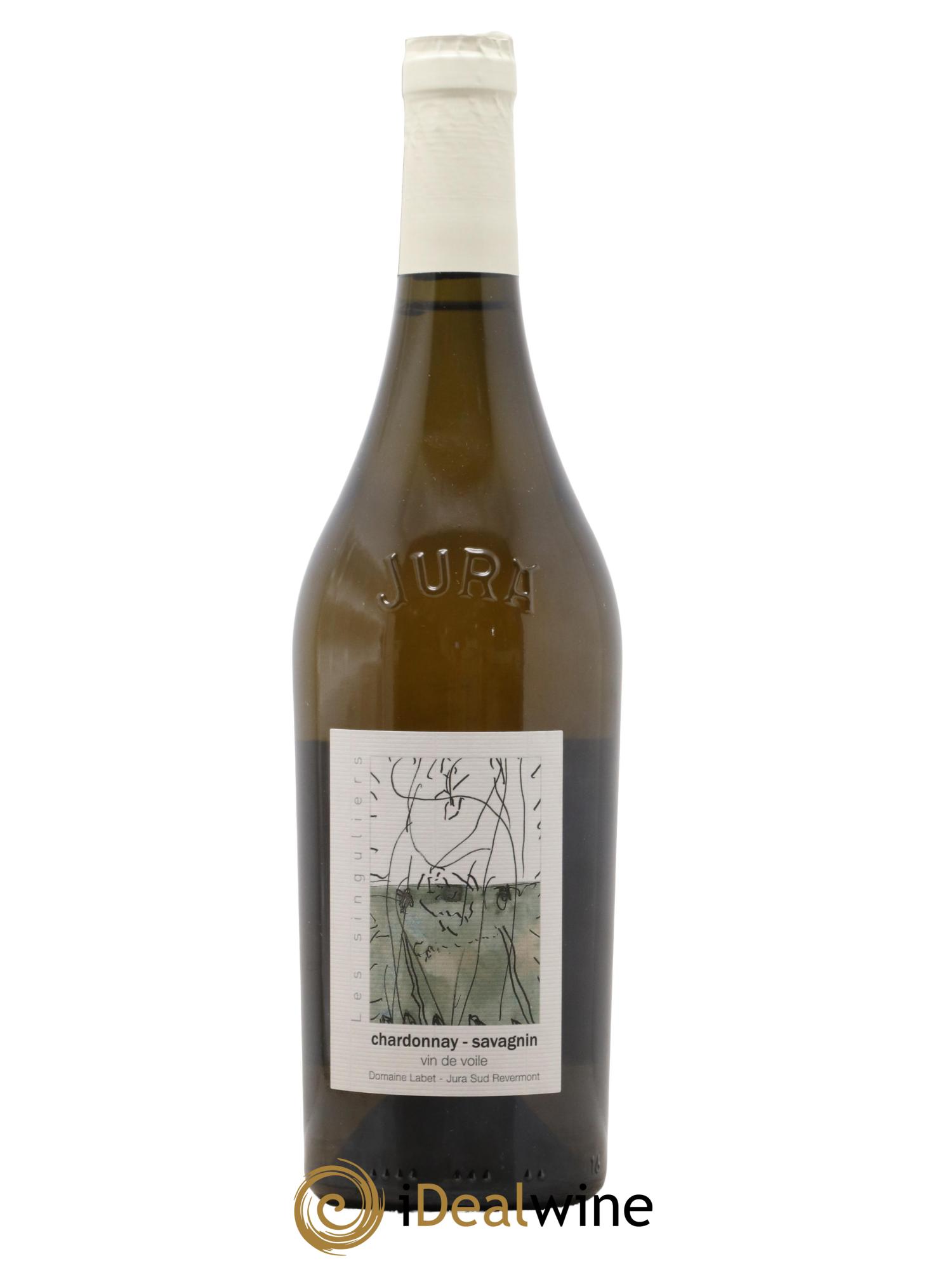 Côtes du Jura Vin de Voile Chardonnay-Savagnin cuvée de garde Romain - Julien - Charline Labet 2020 - Lot de 1 bouteille - 0