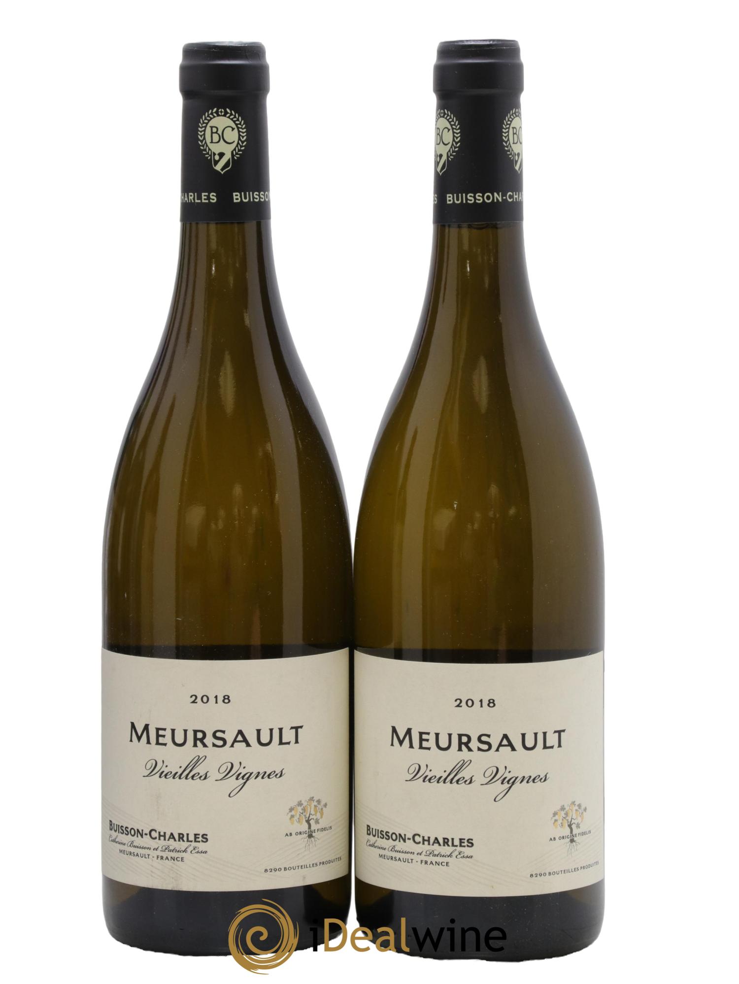 Meursault Vieilles Vignes Buisson-Charles (Domaine) 2018 - Lotto di 2 bottiglie - 0