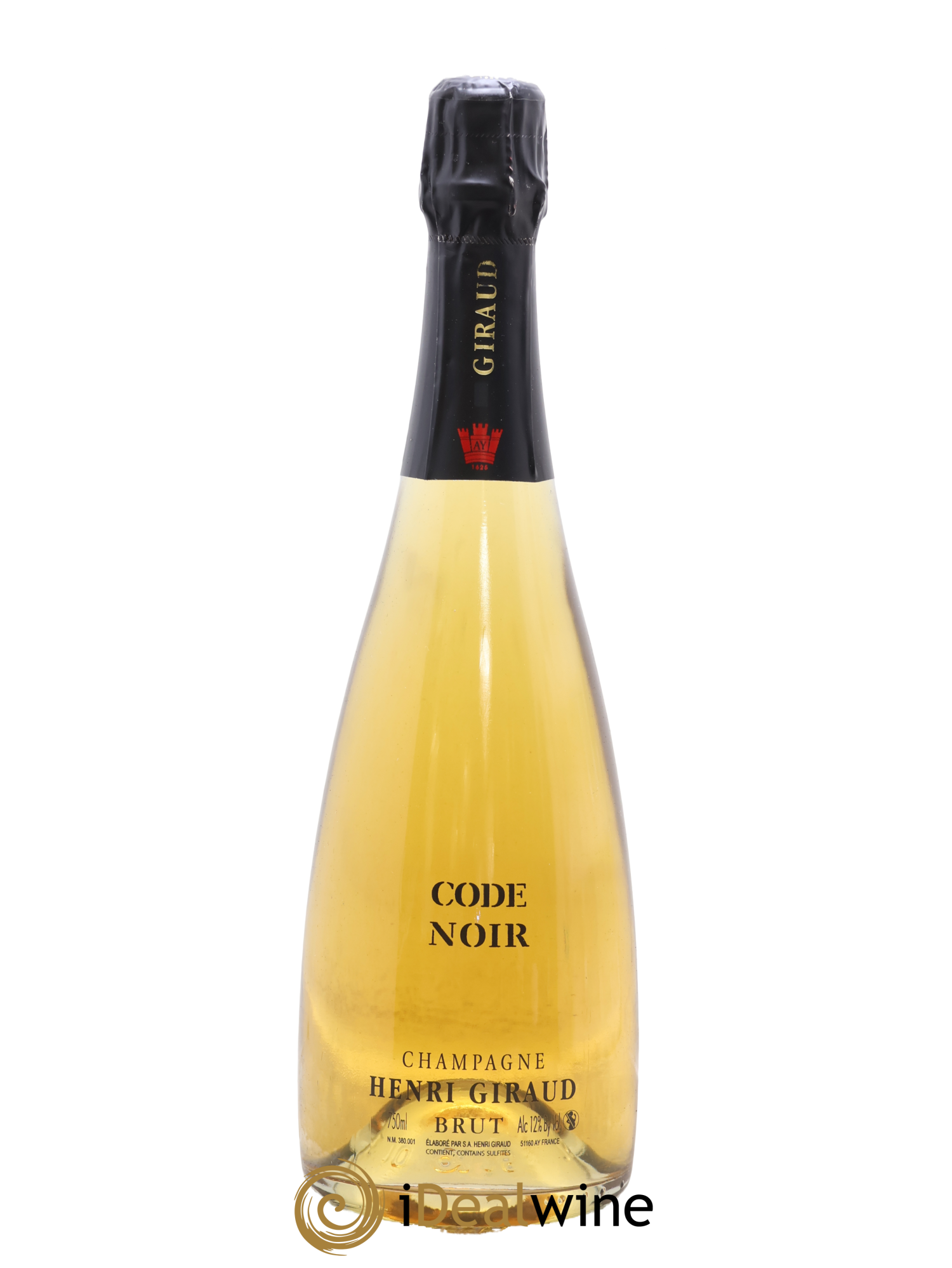 Brut Code Noir Henri Giraud - Lotto di 1 bottiglia - 1
