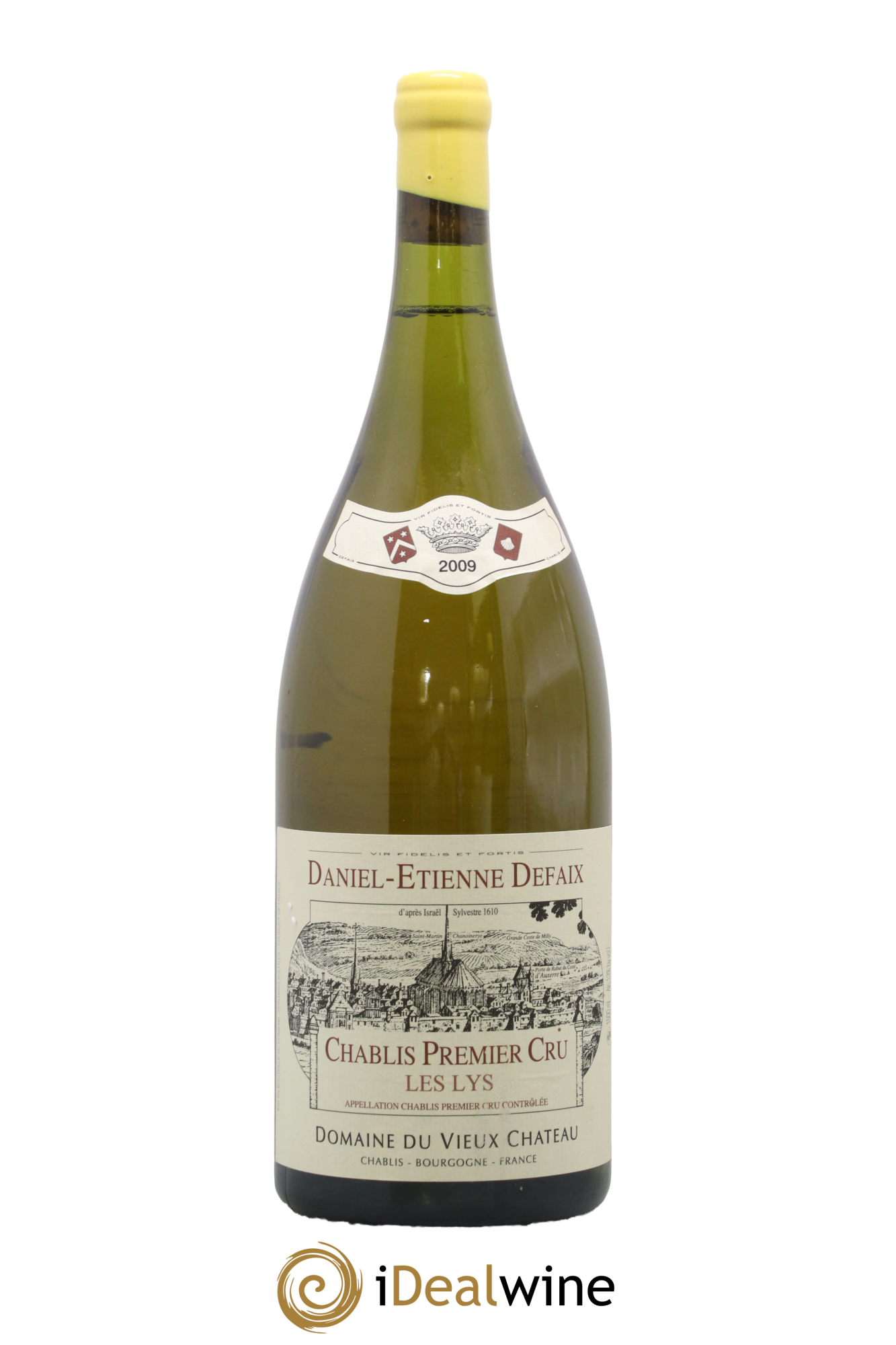 Chablis 1er Cru les lys Daniel-Etienne Defaix 2009 - Posten von 1 Magnum - 0