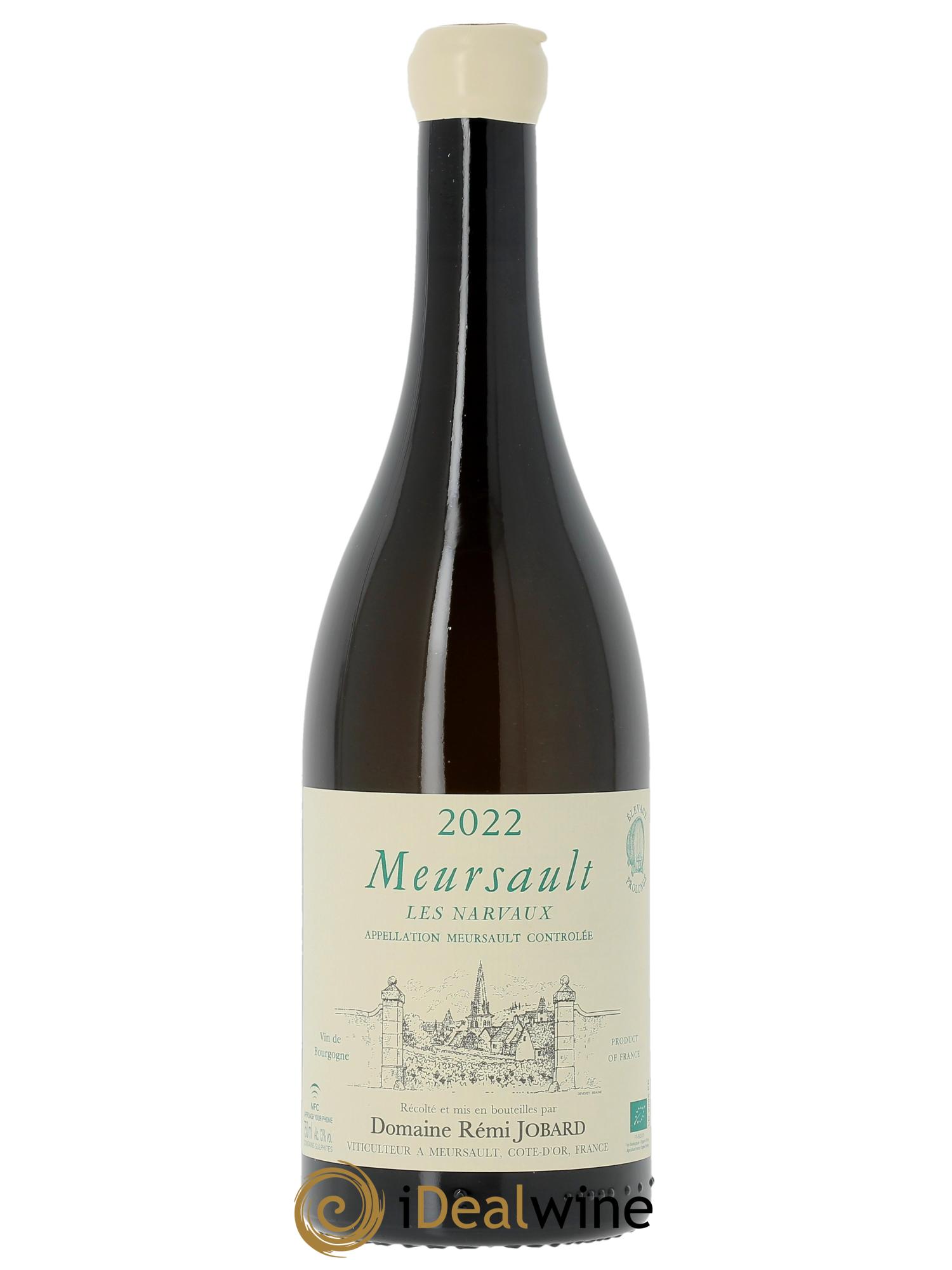 Meursault Les Narvaux élevage prolongé Rémi Jobard (Domaine) 2022 - Lot de 1 bouteille - 0