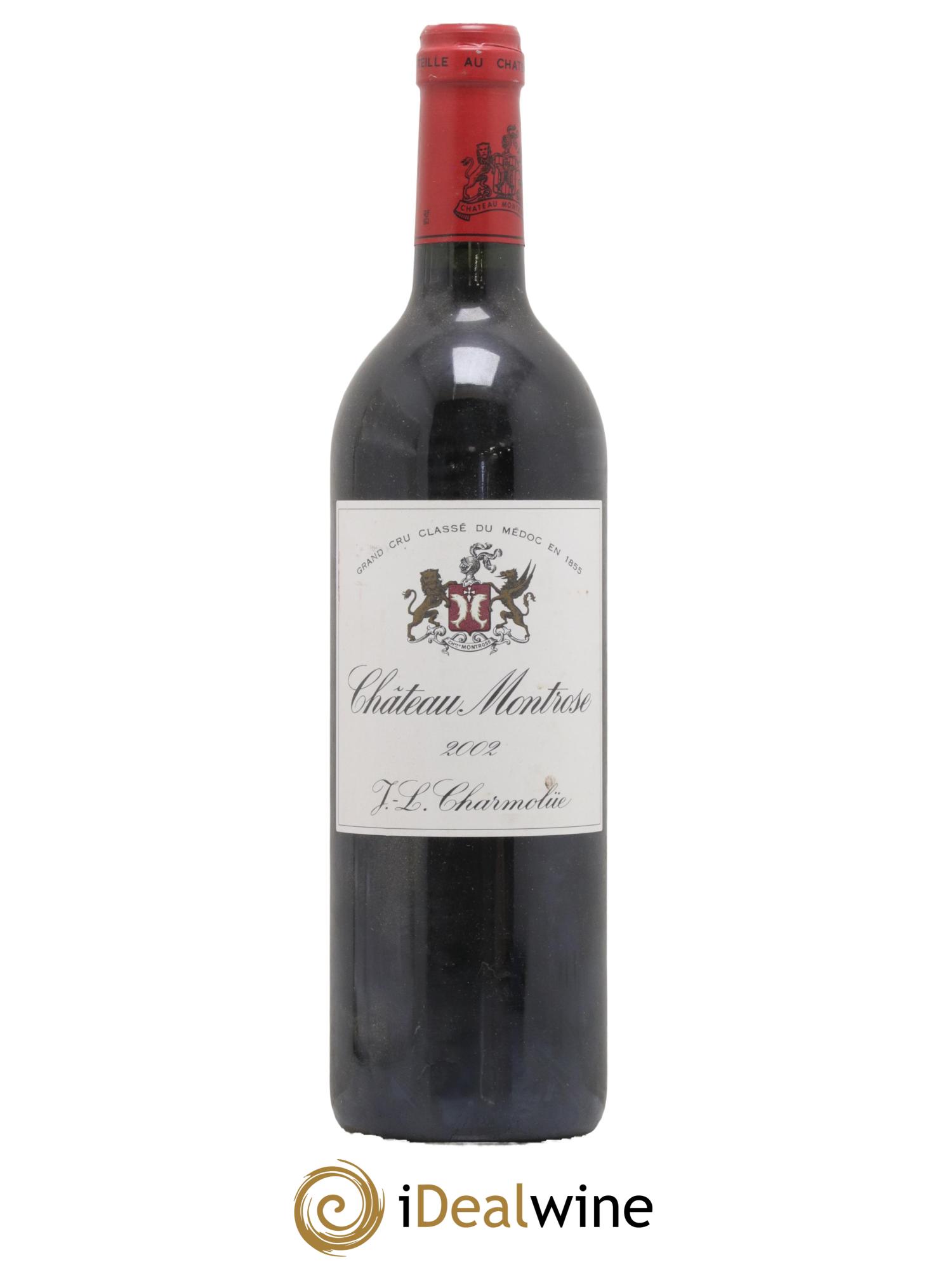 Château Montrose 2ème Grand Cru Classé 2002 - Lot de 1 bouteille - 0