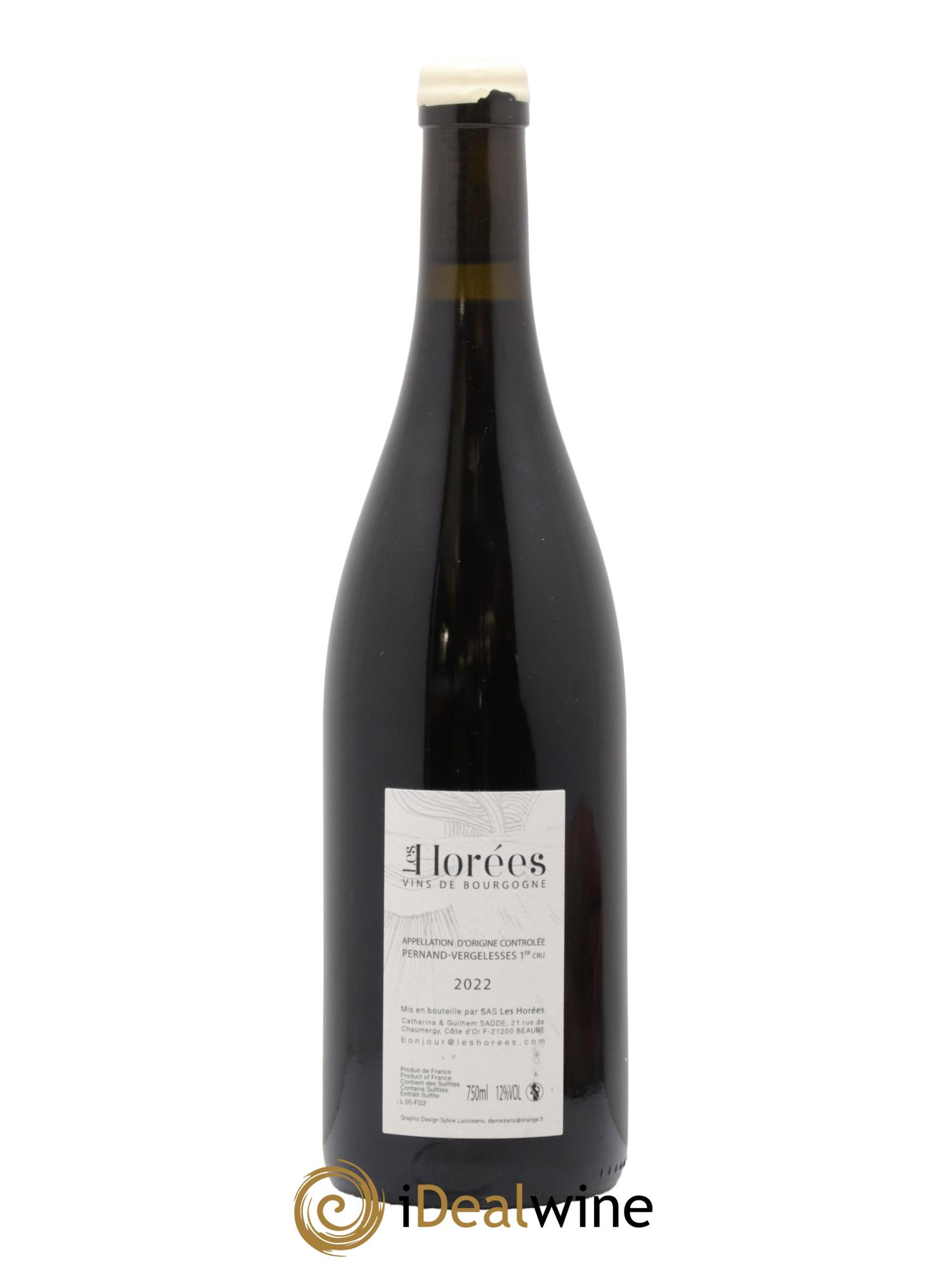 Pernand-Vergelesses 1er Cru Les Fichots Les Horées  2022 - Lot de 1 bouteille - 1