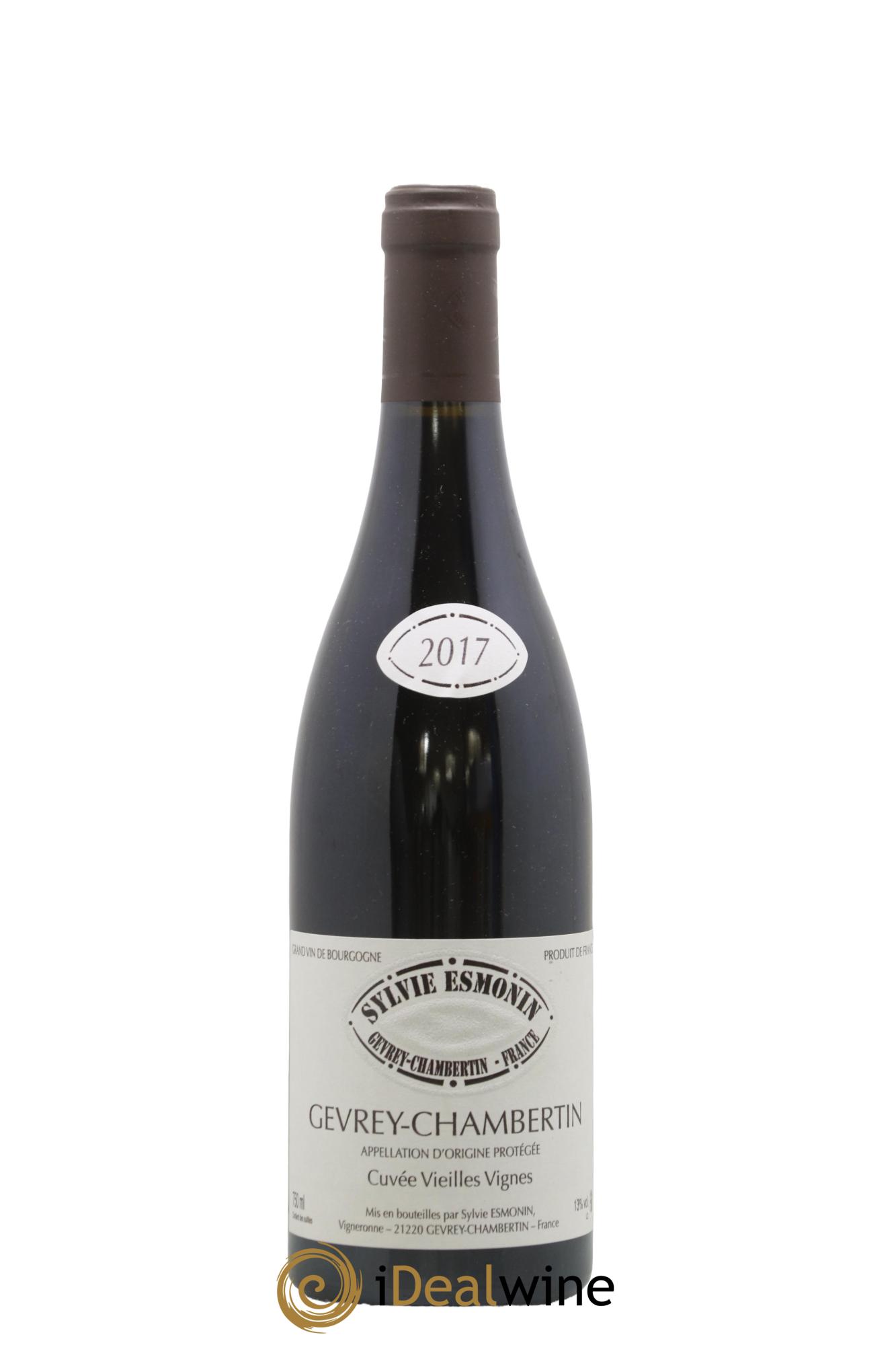 Gevrey-Chambertin Vieilles Vignes Sylvie Esmonin 2017 - Lot de 1 bouteille - 0
