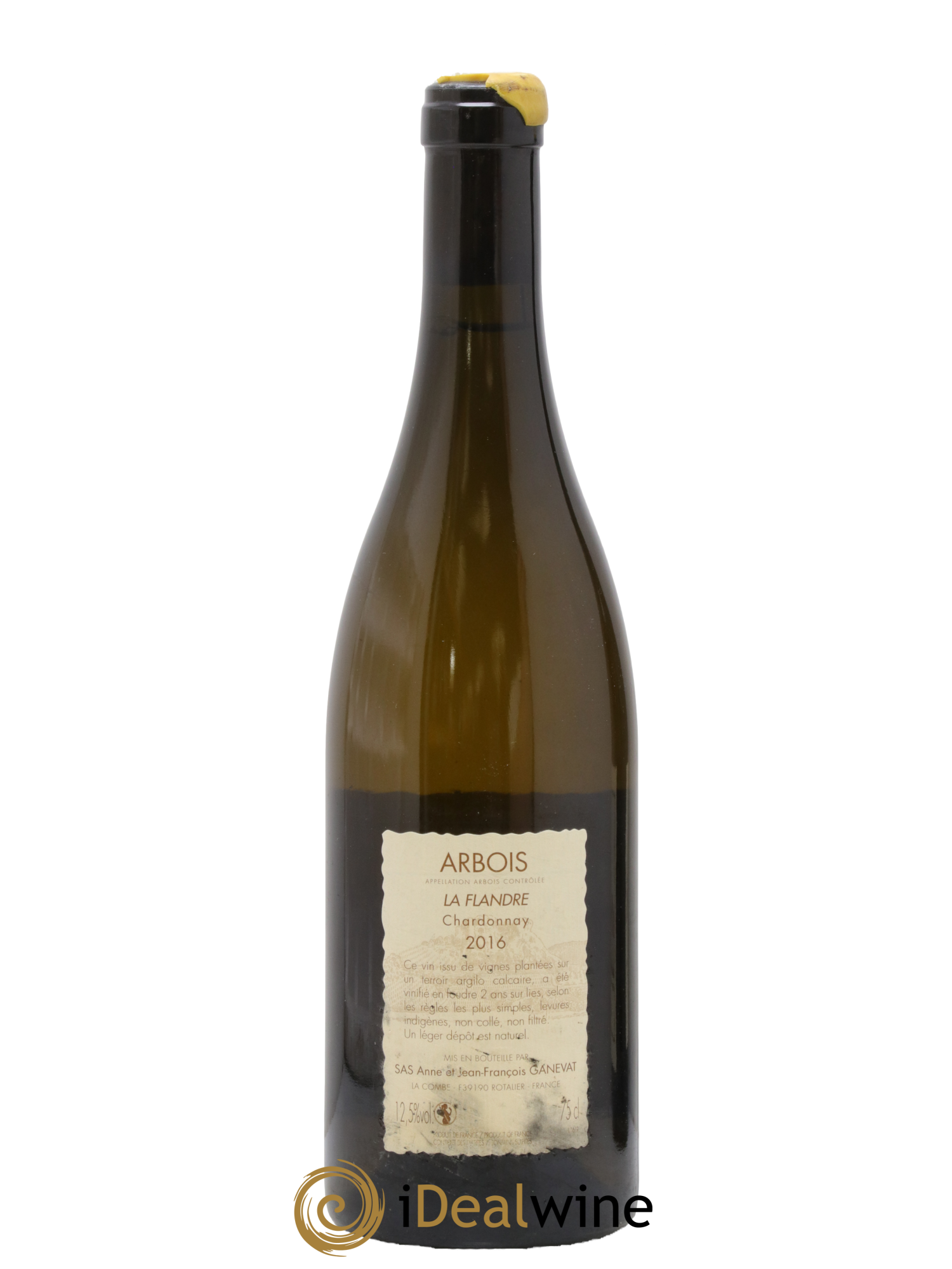Arbois La Flandre Anne et Jean François Ganevat 2016 - Lot de 1 bouteille - 1