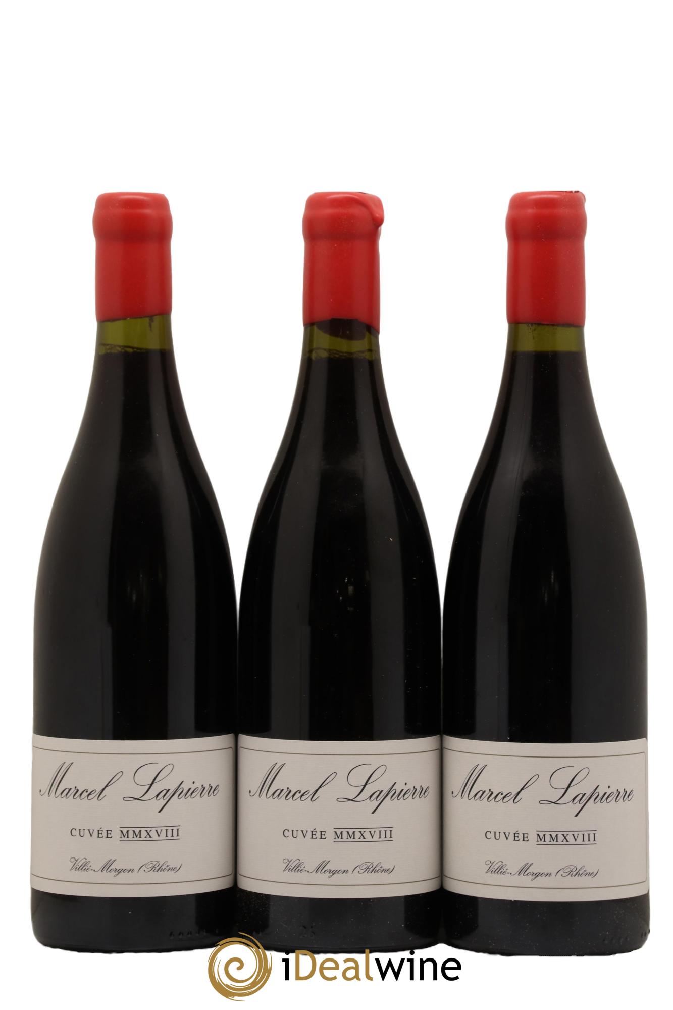 Morgon Cuvée Marcel Lapierre Marcel Lapierre (Domaine) 2018 - Lot de 3 bouteilles - 0