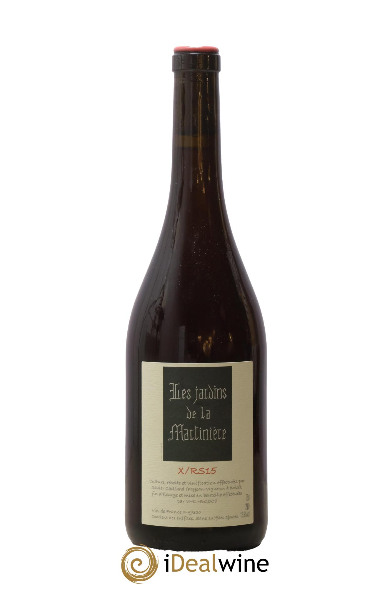 Vin de France X/RS15 Les Jardins de la Martinière 2015 - Lotto di 1 bottiglia - 0
