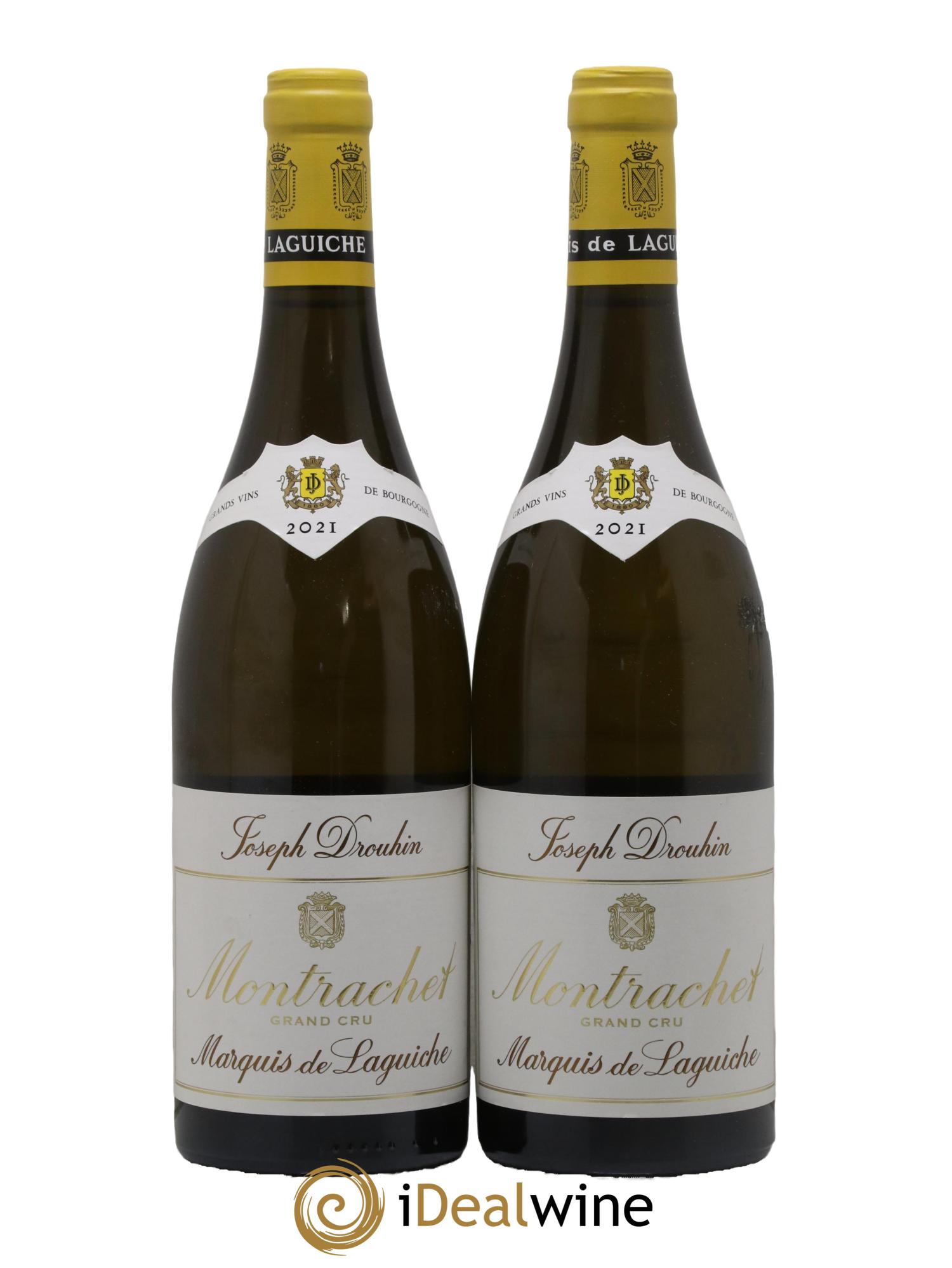 Montrachet Grand Cru Marquis de Laguiche Joseph Drouhin 2021 - Lot de 2 bouteilles - 0