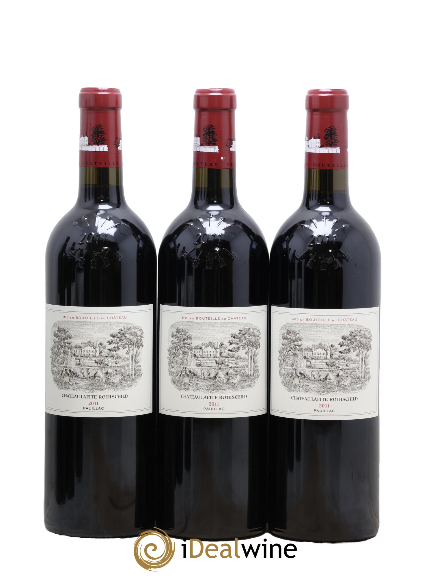 Château Lafite Rothschild 1er Grand Cru Classé 2011 - Lot de 6 bouteilles - 1