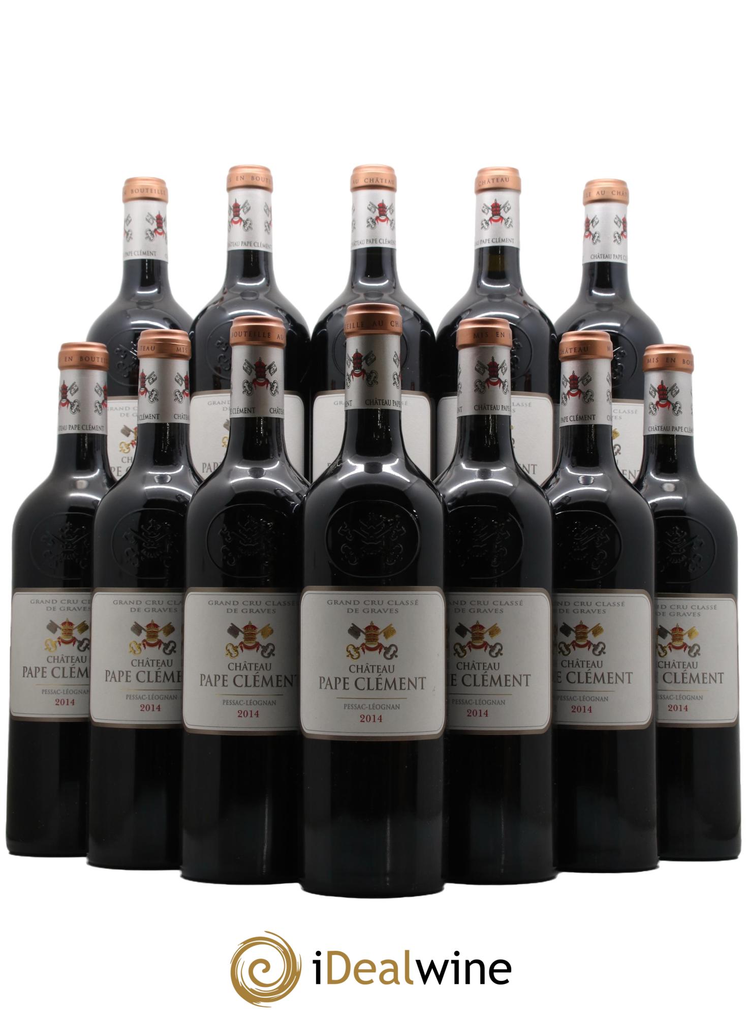 Château Pape Clément Cru Classé de Graves 2014 - Lot of 12 bottles - 0
