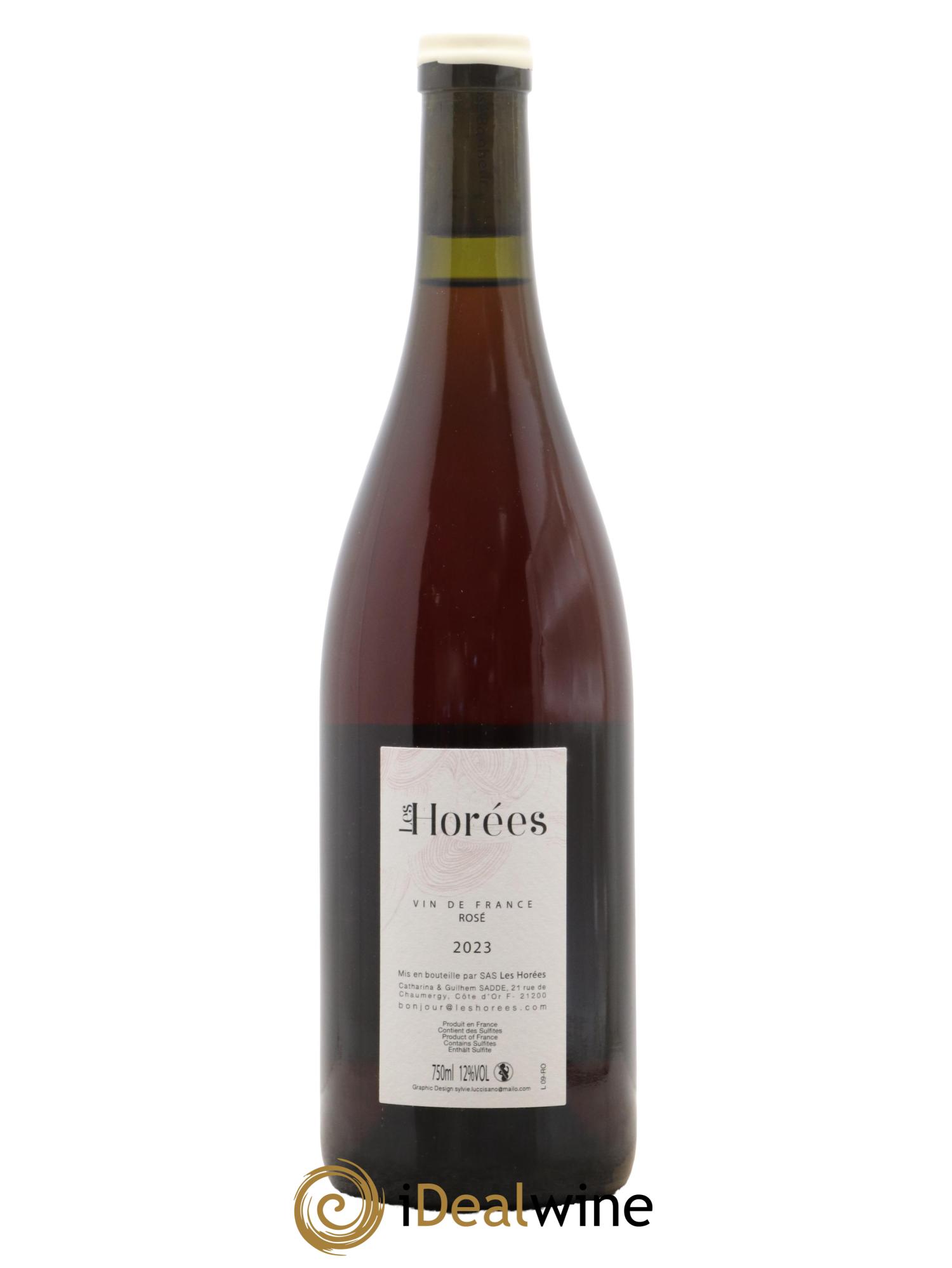 Bourgogne Rosé Bonheur Les Horées 2023 - Lot de 1 bouteille - 1