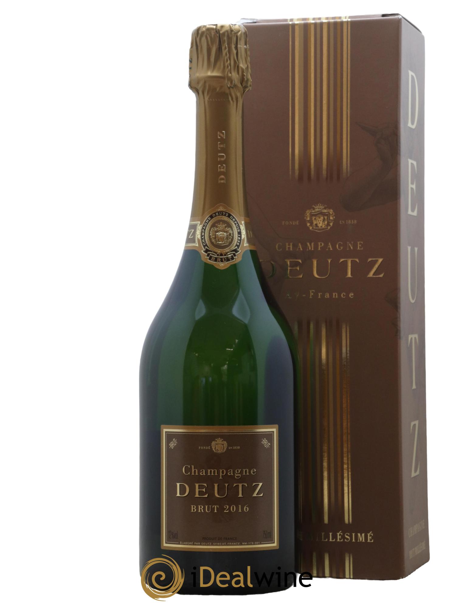 Brut Deutz 2016 - Lot de 1 bouteille - 0