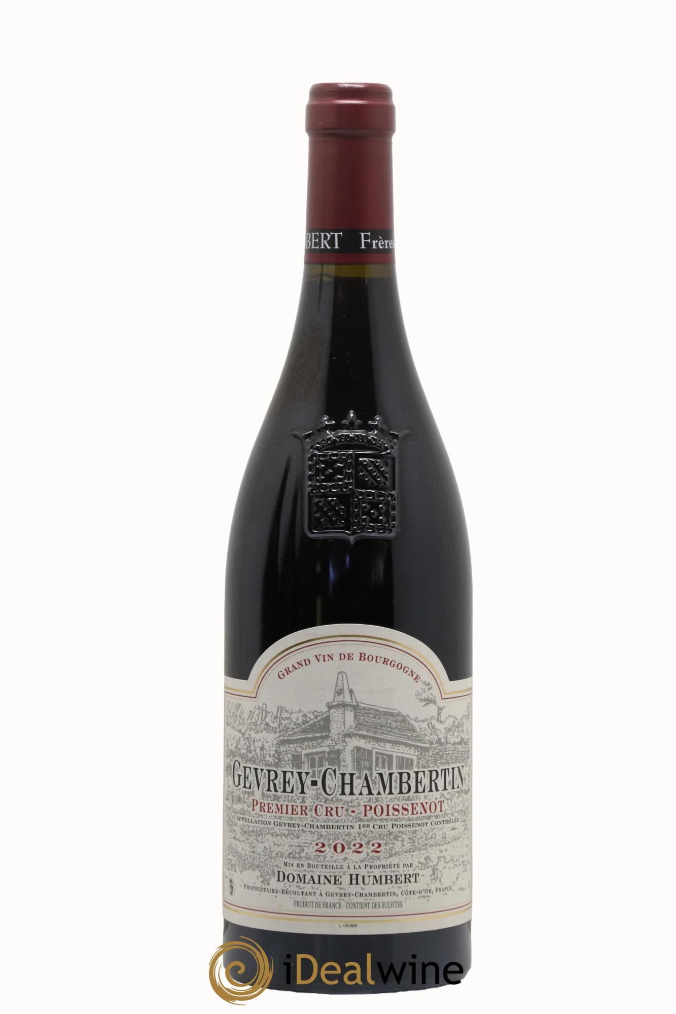 Gevrey-Chambertin 1er Cru Poissenot Humbert (Domaine) 2022 - Lot de 1 bouteille - 0