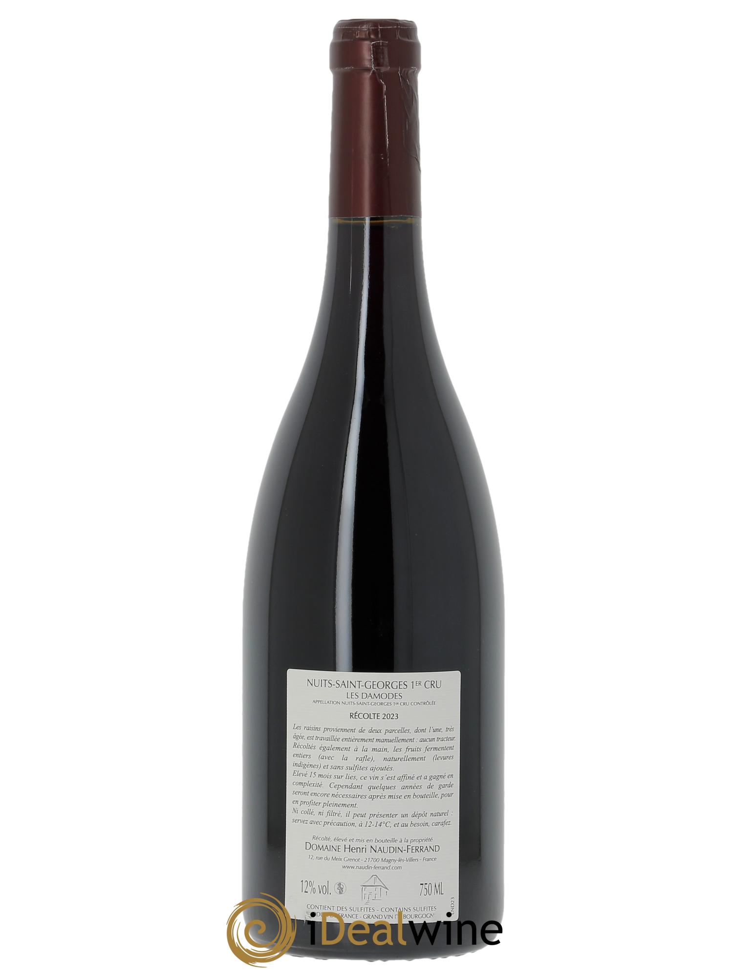 Nuits-Saint-Georges 1er Cru Les Damodes Naudin-Ferrand (Domaine) 2023 - Lot of 1 bottle - 1