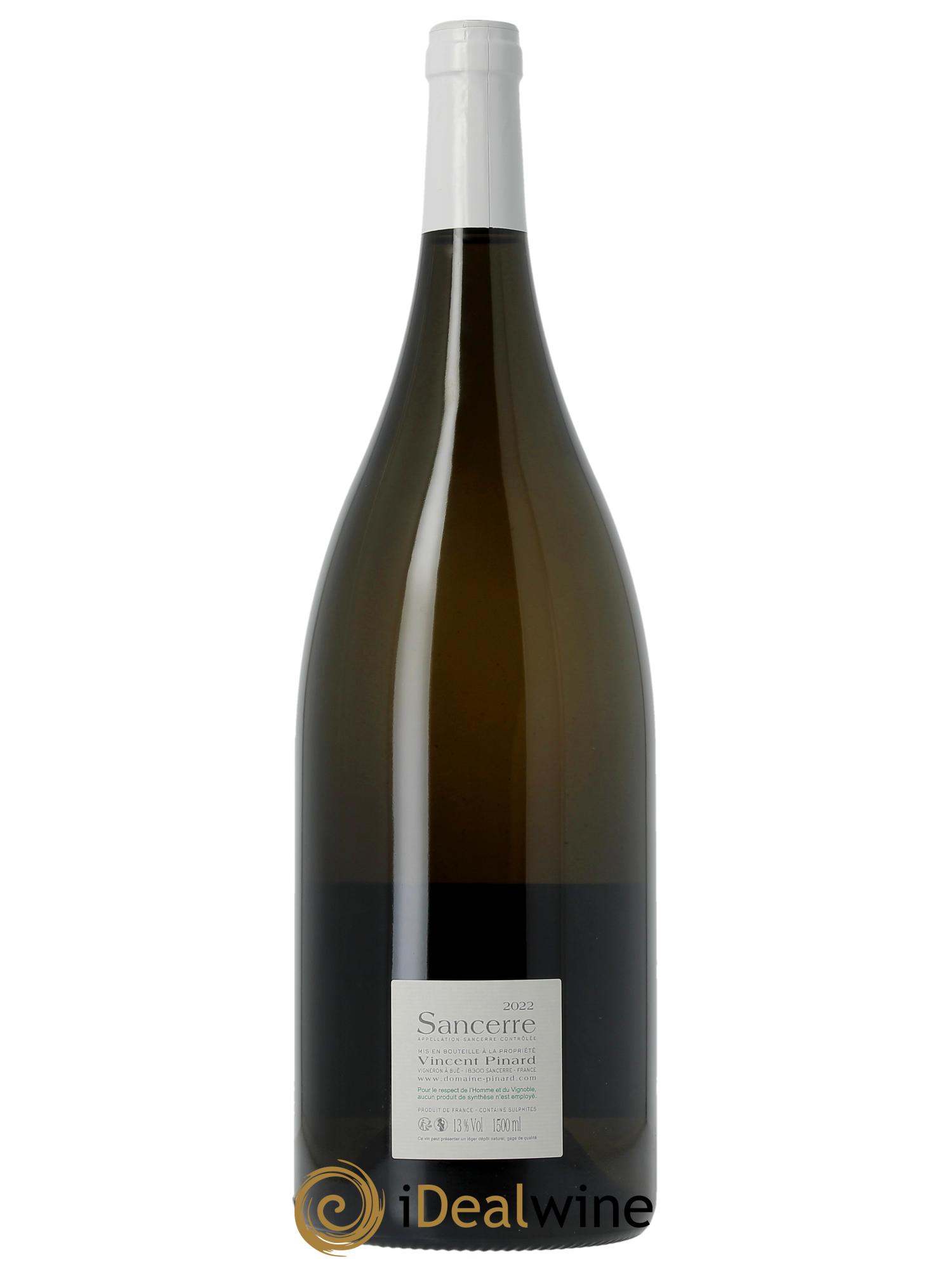 Sancerre Petit Chemarin Vincent Pinard 2022 - Lot of 1 magnum - 1