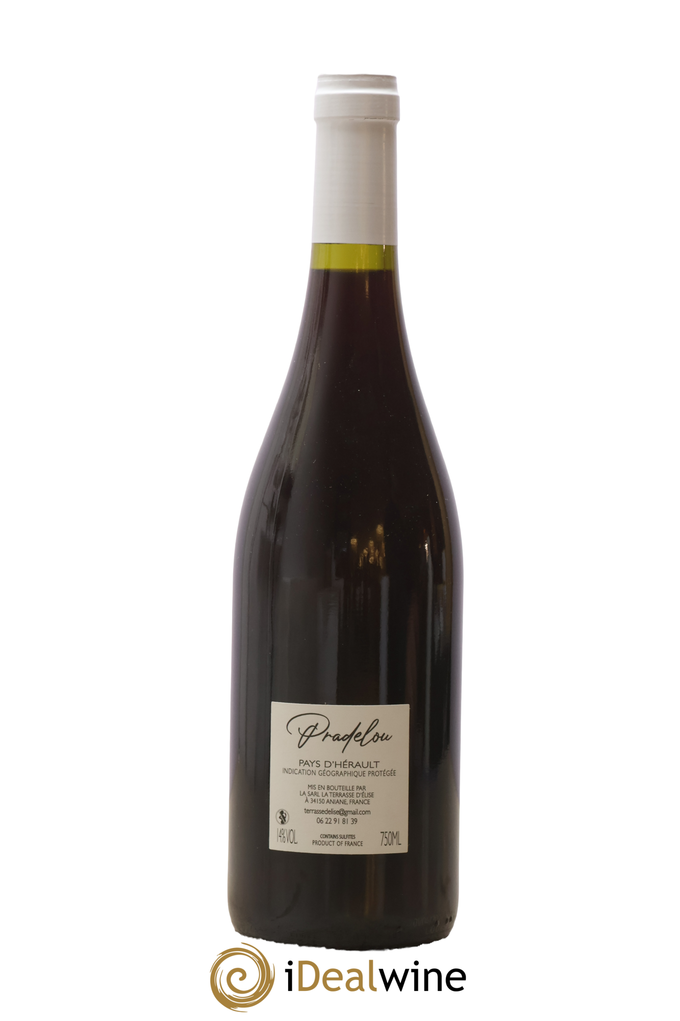 Pays d'Hérault Pradelou Terrasse d'Elise (Domaine de la) 2022 - Lot of 1 bottle - 1