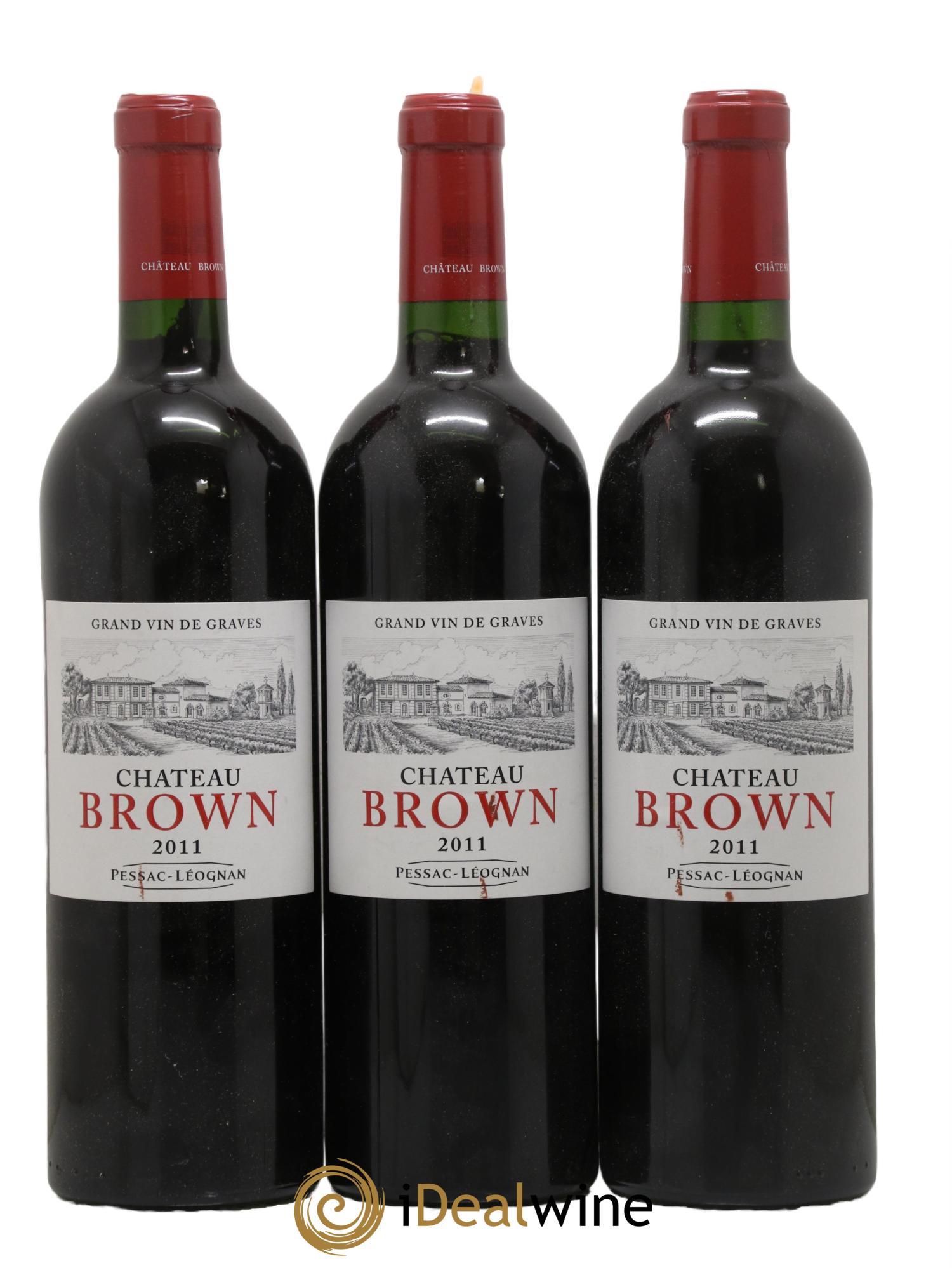 Château Brown 2011 - Posten von 3 Flaschen - 0
