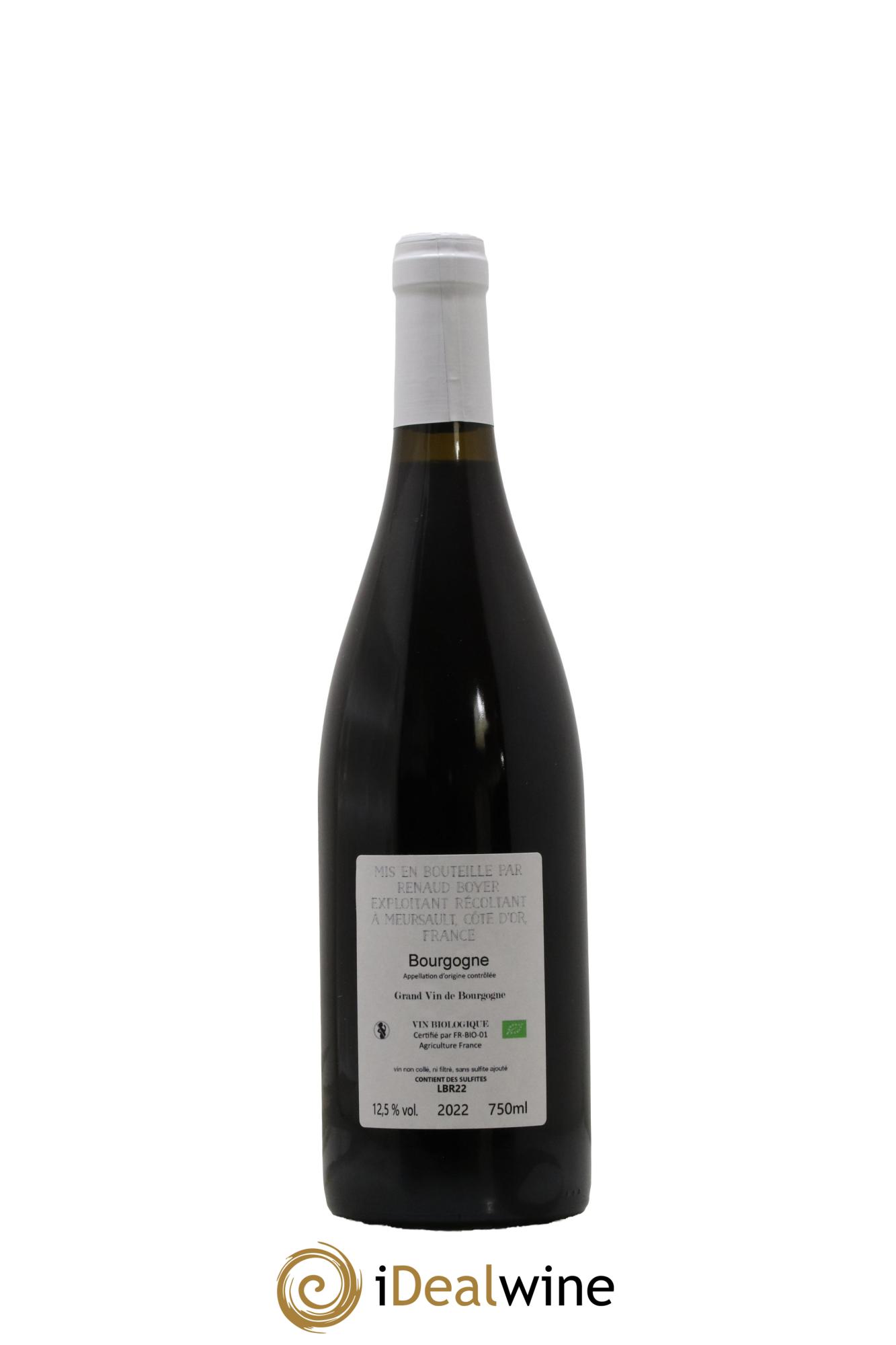 Bourgogne Les Riaux Renaud Boyer 2022 - Lotto di 1 bottiglia - 1