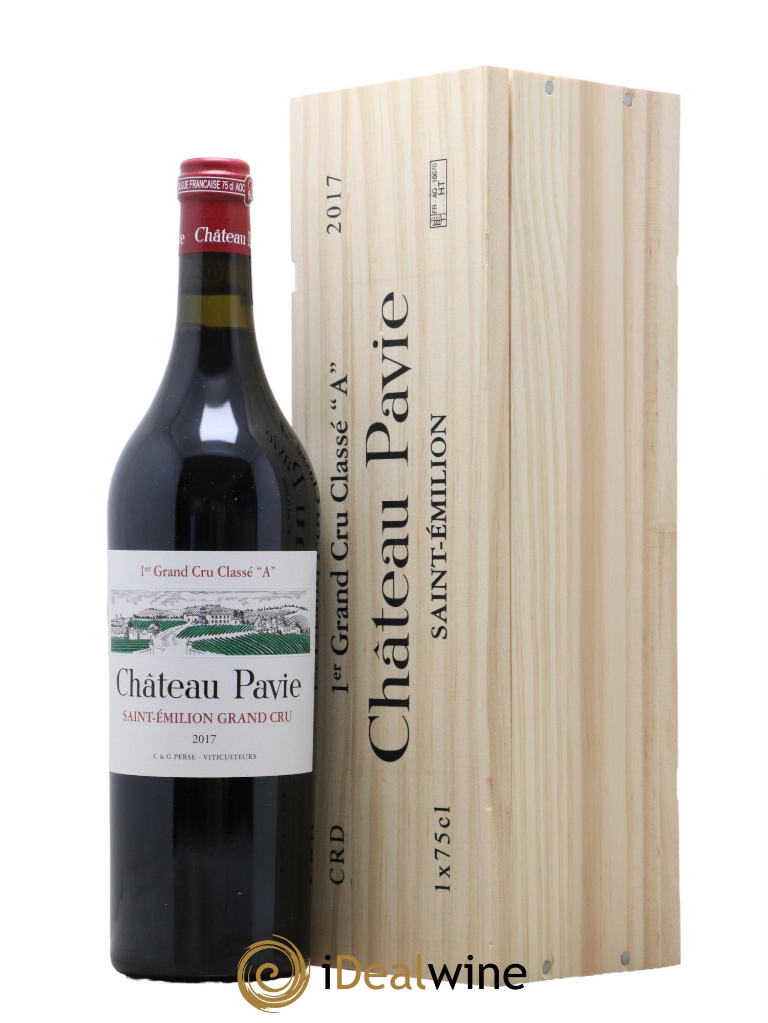 Château Pavie 1er Grand Cru Classé A 2017 - Lot de 1 bouteille - 0