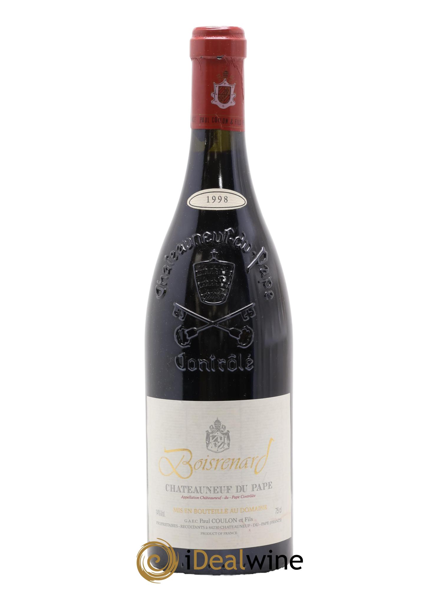 Châteauneuf-du-Pape Beaurenard (Domaine de) 1998 - Lotto di 1 bottiglia - 0