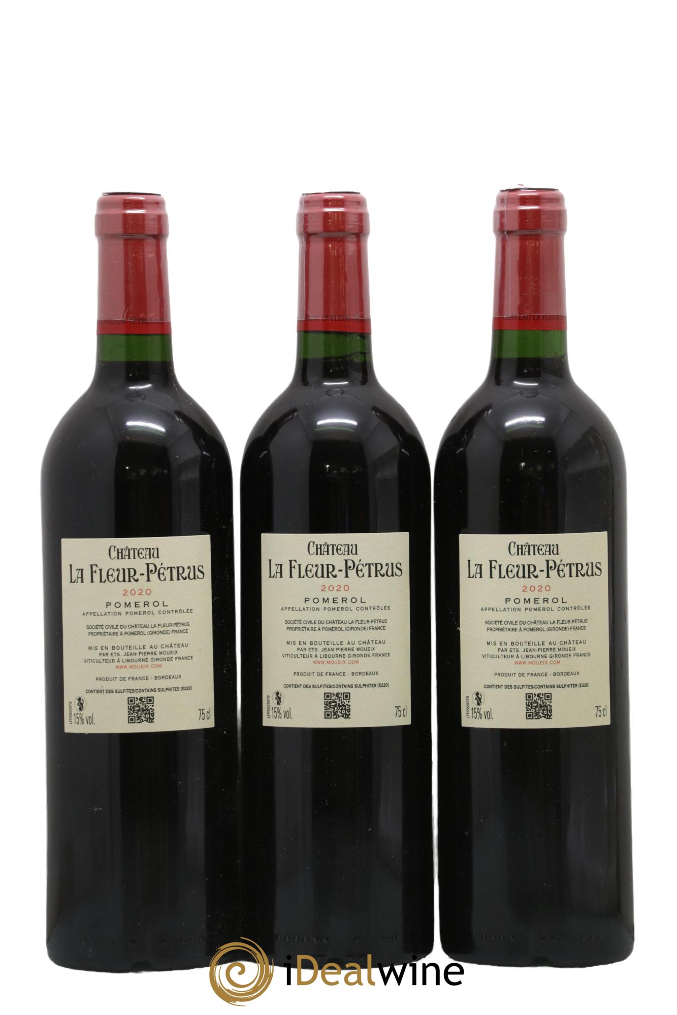 Château la Fleur Petrus 2020 - Posten von 3 Flaschen - 1